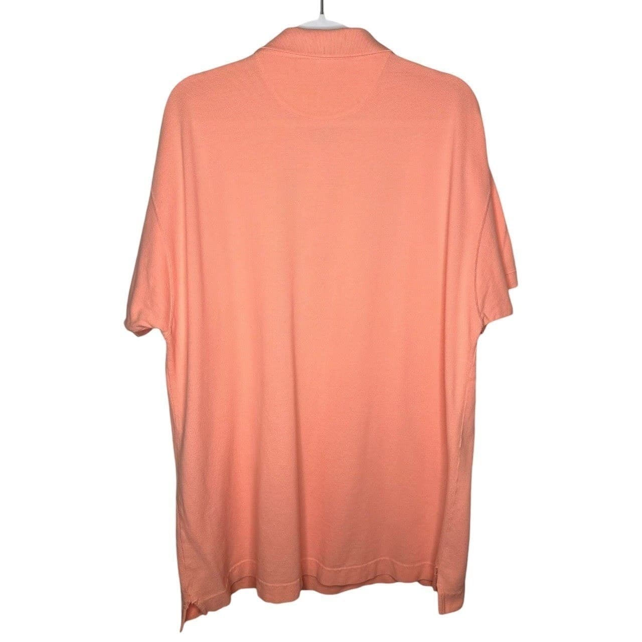 Van Heusen Men's Coral Short Sleeve Polo Shirt Size XXL Cotton - Thumbnail 4