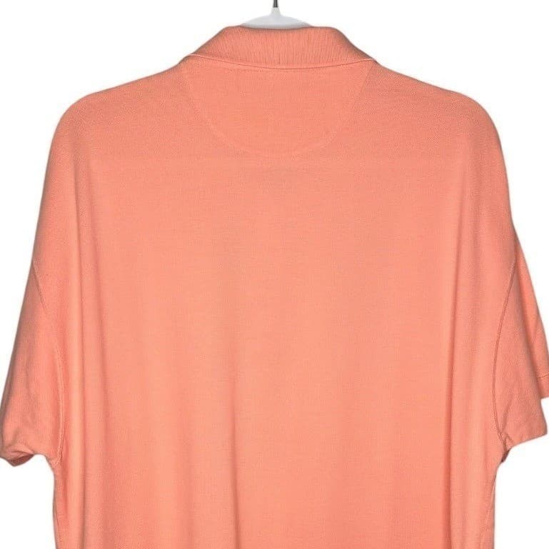 Van Heusen Men's Coral Short Sleeve Polo Shirt Size XXL Cotton - Thumbnail 6
