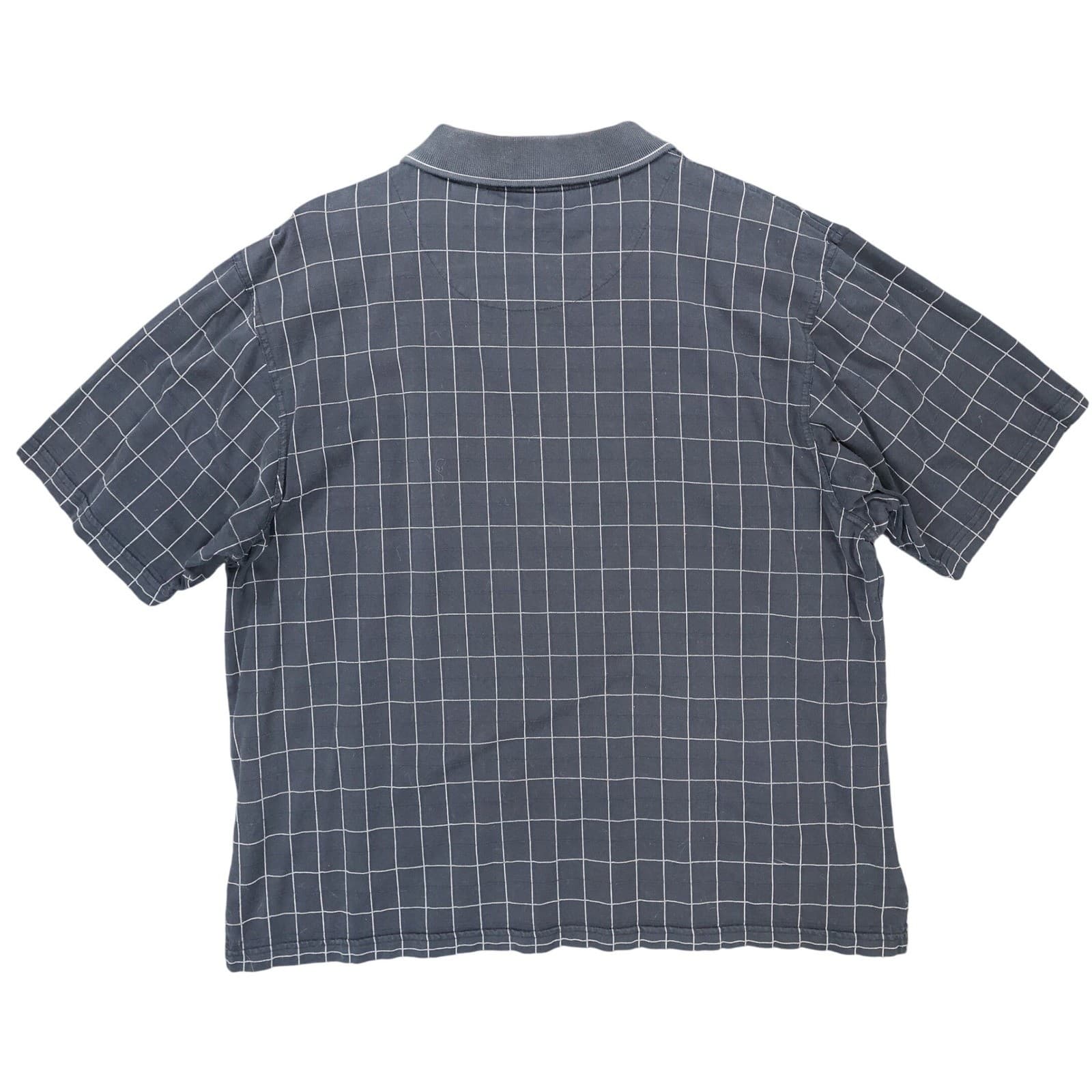 Grand Slam Polo Mens XL Navy Excellent Grid Pattern - Thumbnail 2