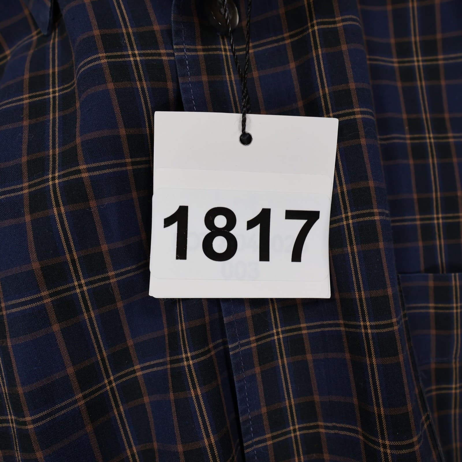 Scott Barber Button Up Mens M Blue Excellent Plaid Long Sleeve - Thumbnail 13