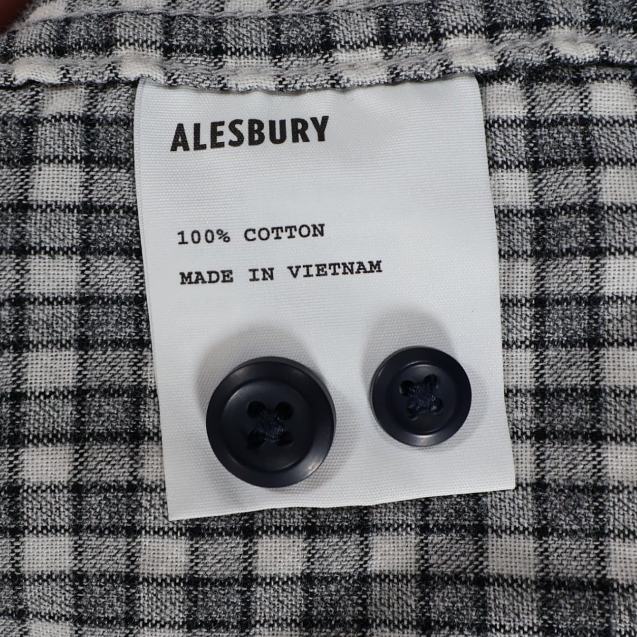 Alesbury Flannel Mens XXL Blue Excellent Plaid Long Sleeve Button Up Shirt - Thumbnail 8