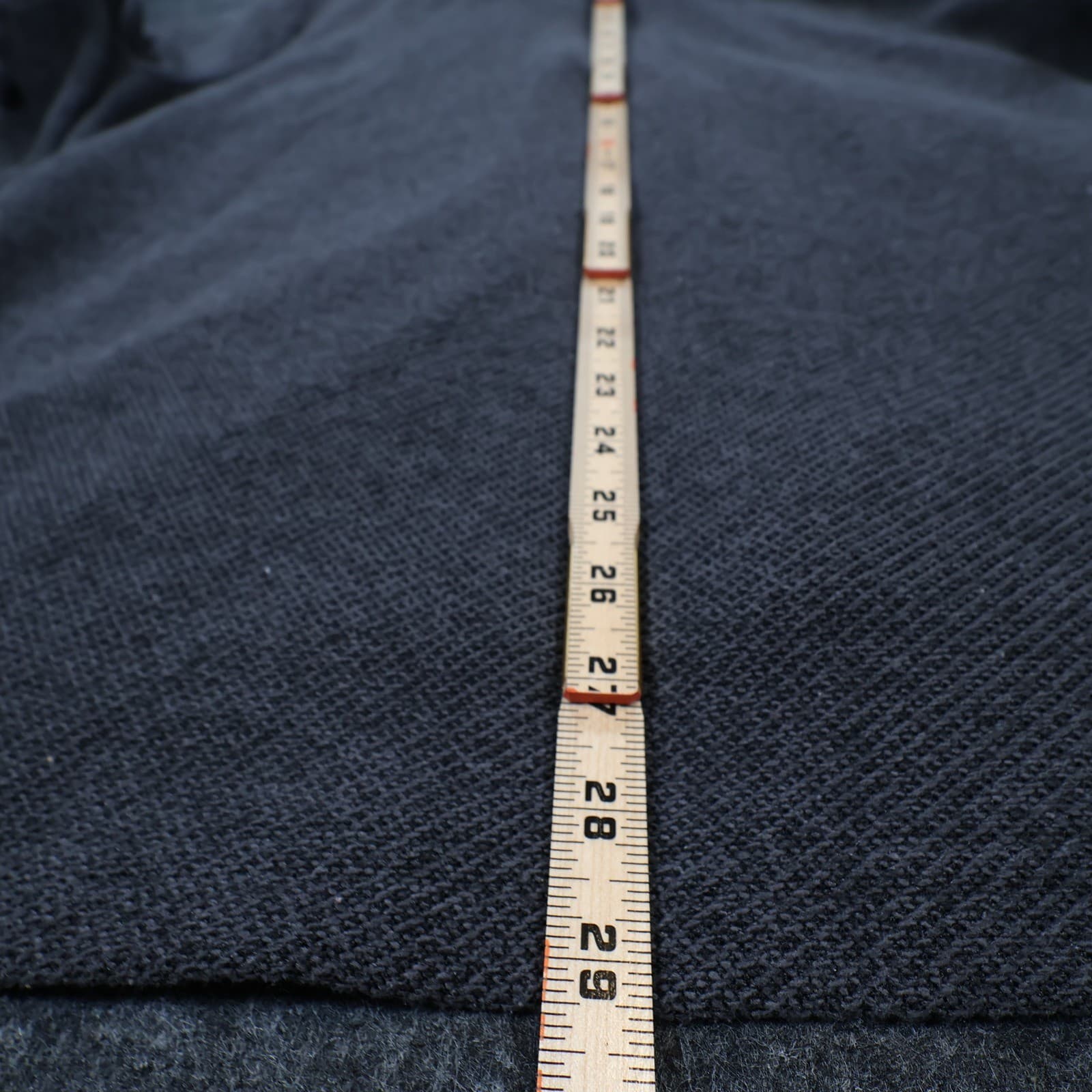 Cabela's Pullover Mens XL Gray Excellent Textured Fleece Quarter Zip - Thumbnail 5