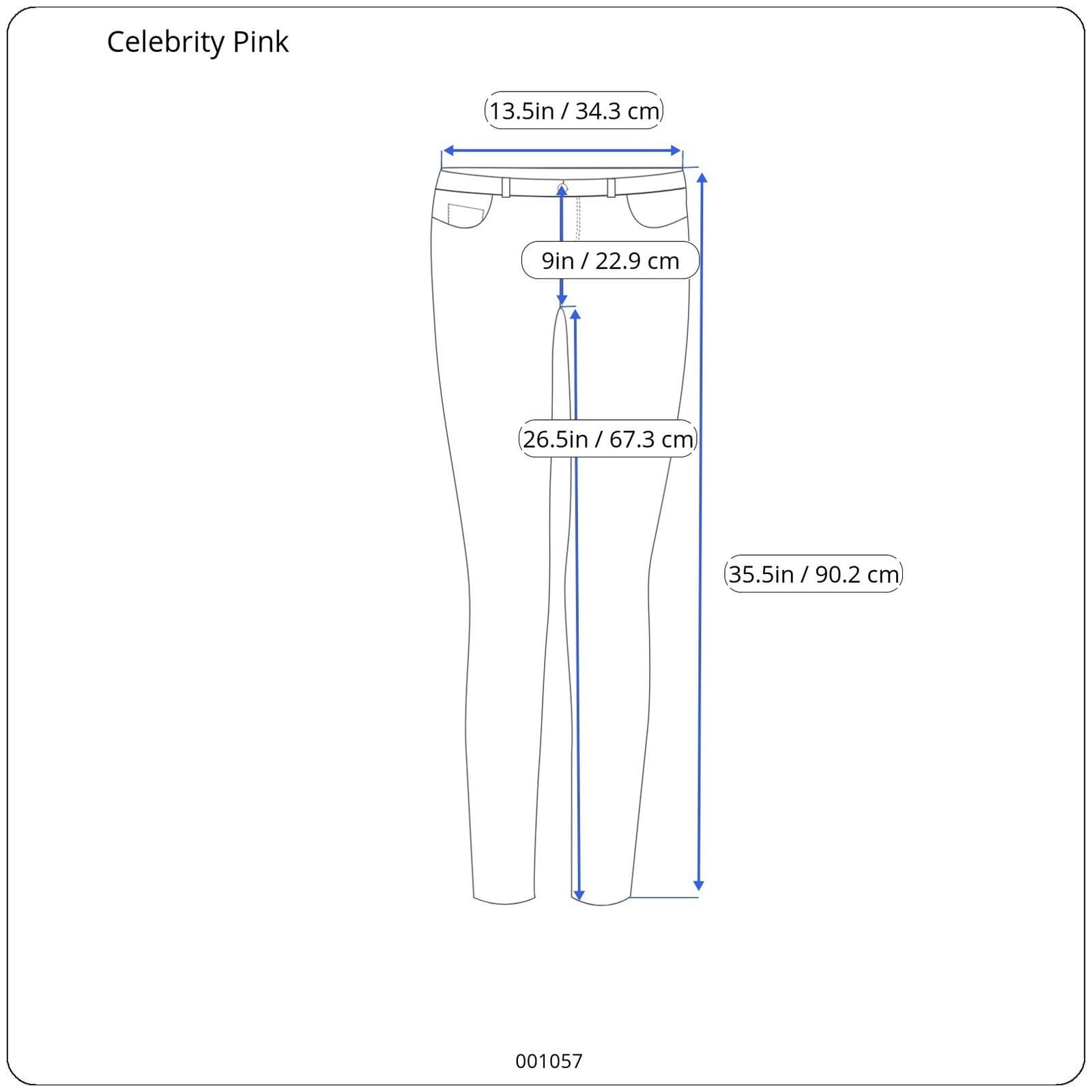 CELEBRITY PINK Women's Blue Distressed Denim Jeans Straight Leg Size 27 - Thumbnail 8