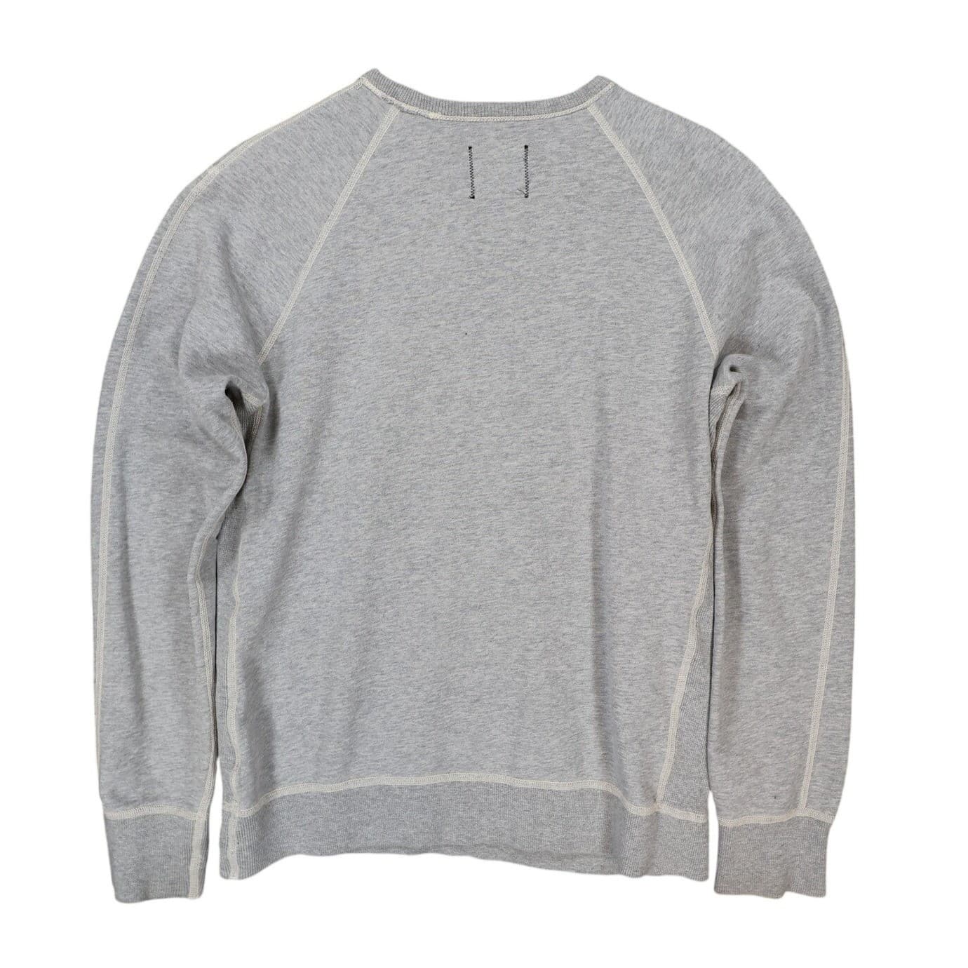 Reigning Champ Sweatshirt Mens Small Gray Excellent Ace Hotel Collaboration - Thumbnail 2