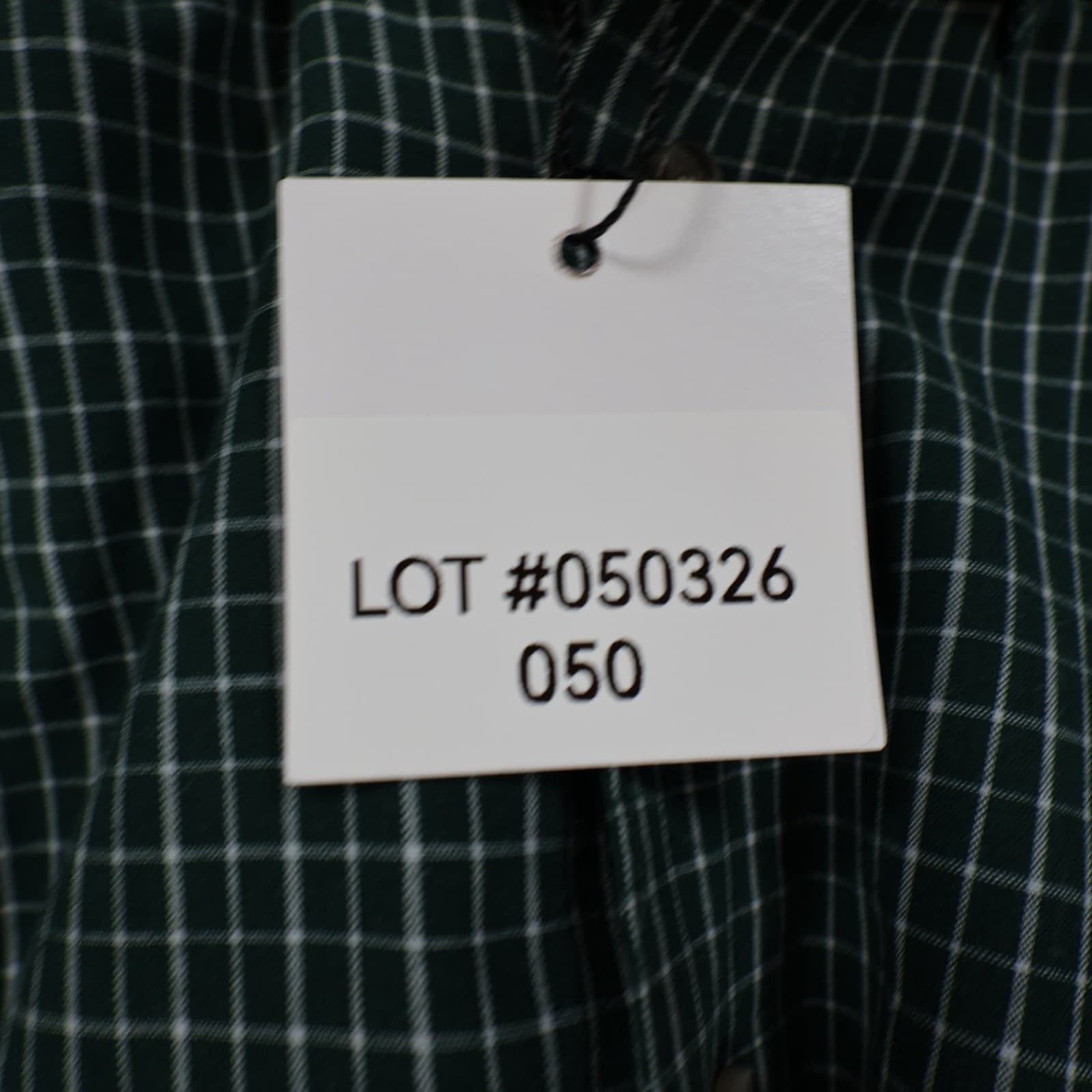 Wrangler Button Up Shirt Mens L Green Excellent Plaid Long Sleeve MR2084A - Thumbnail 11