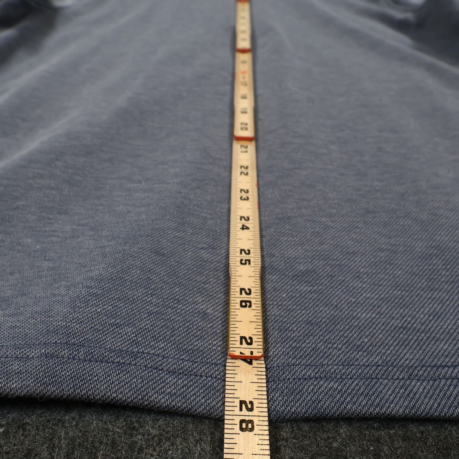 Greg Norman Pullover Mens XL Blue Excellent Quarter Zip Heathered - Thumbnail 5