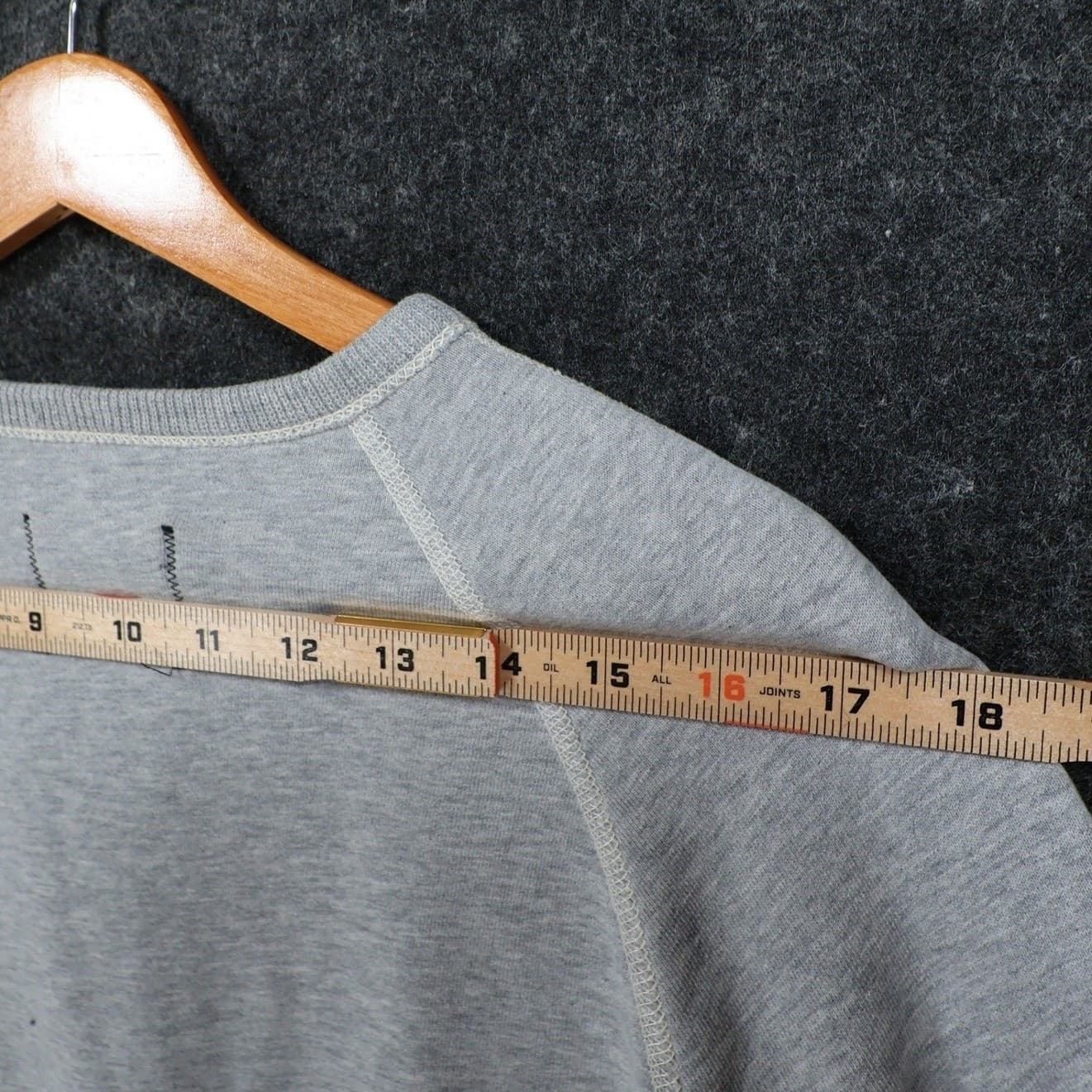 Reigning Champ Sweatshirt Mens Small Gray Excellent Ace Hotel Collaboration - Thumbnail 6