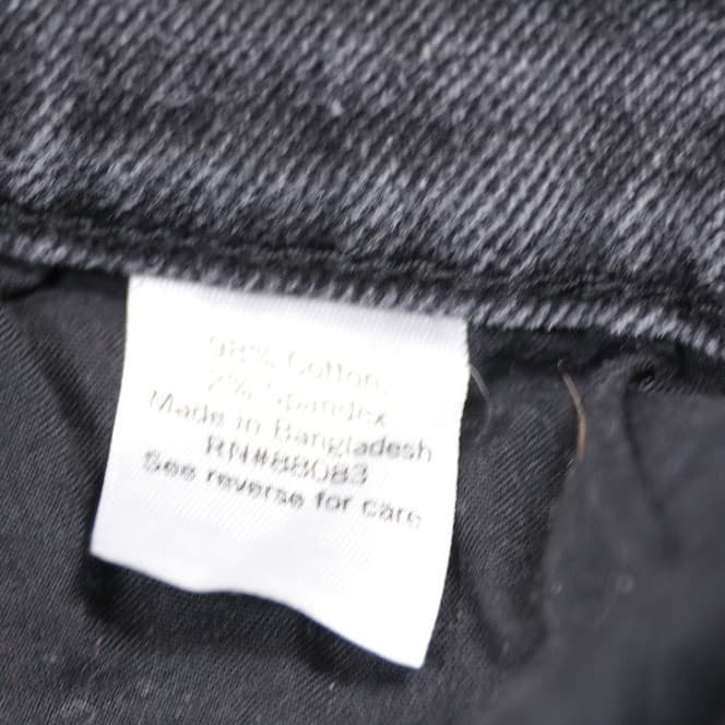 So High Rise Mom Jean Distressed Black Denim Womens Size 0 24W - Thumbnail 6