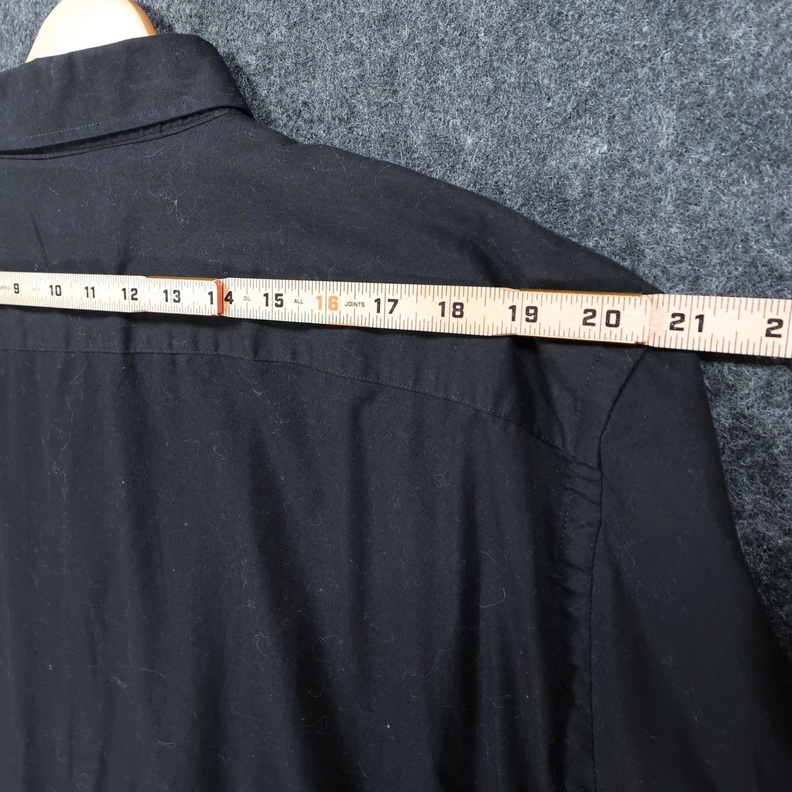 Alex Vando Button Up Mens XXL Black Excellent Polka Dot Trim - Thumbnail 6