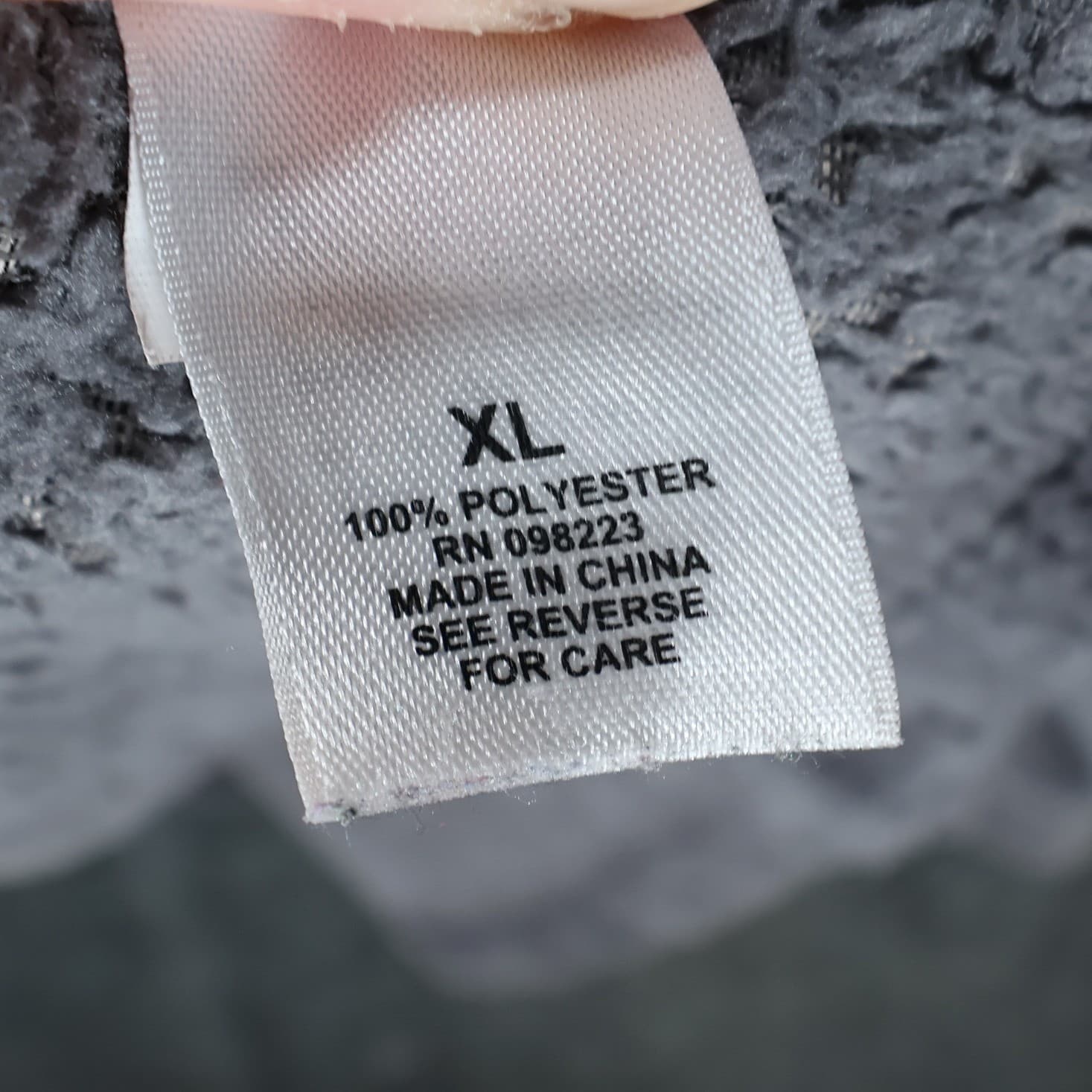 Magellan Fleece Pullover Men XL Gray Excellent Quarter Zip Outdoor Grid - Thumbnail 8