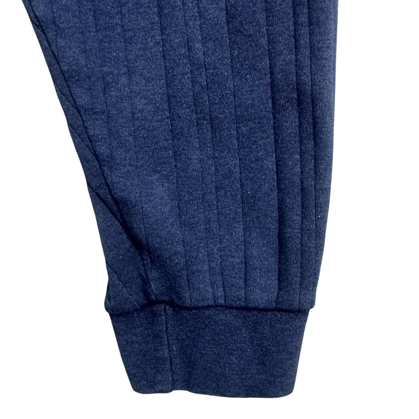 Roundtree & Yorke Henley Shirt Mens 2X Blue Excellent Ribbed Cotton Long Sleeve - Thumbnail 6