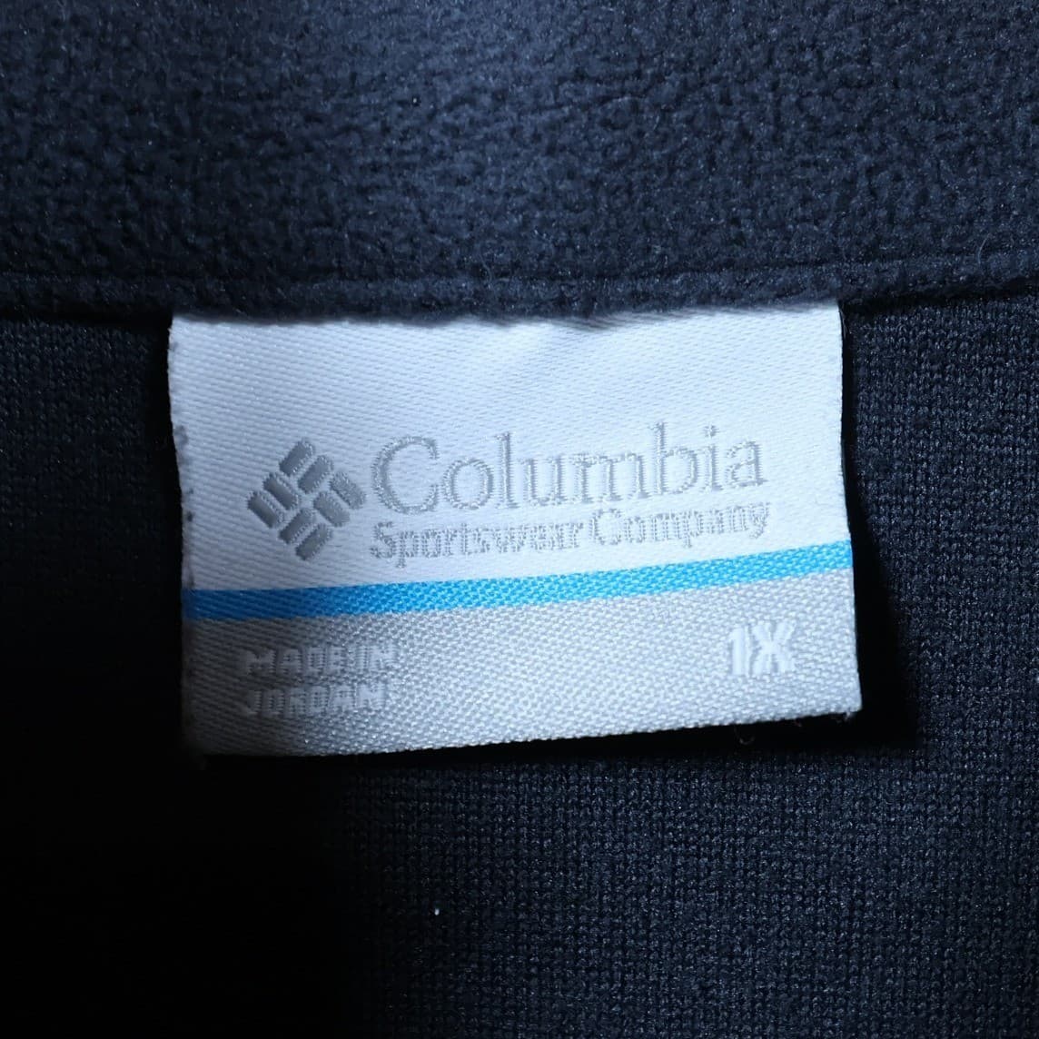 Columbia Fleece Pullover Womens 1X Charcoal Gray Excellent Quarter Zip Top - Thumbnail 7