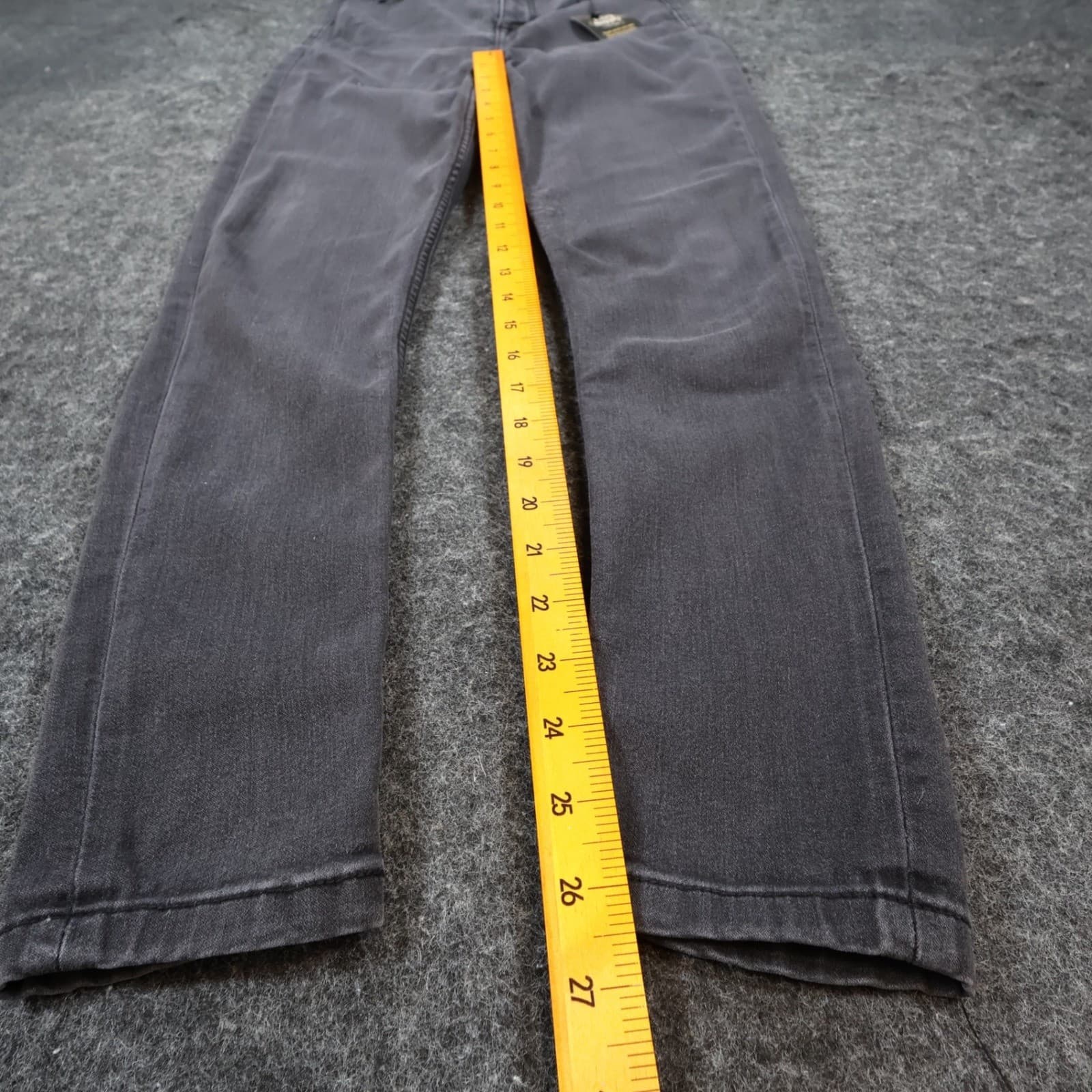 Celebrity Pink Jeans Women 1/25 Black Cotton Blend High Rise Ankle Skinny - Thumbnail 4