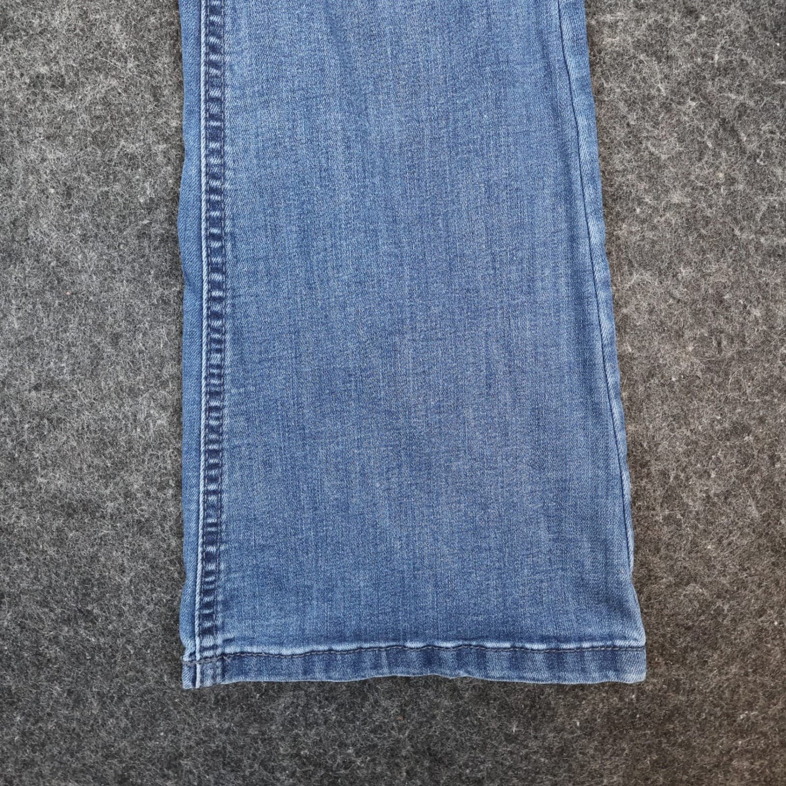Indigo Rein Flare Jeans Womens 3 Blue Cotton Blend High Rise Distressed 2517 - Thumbnail 13