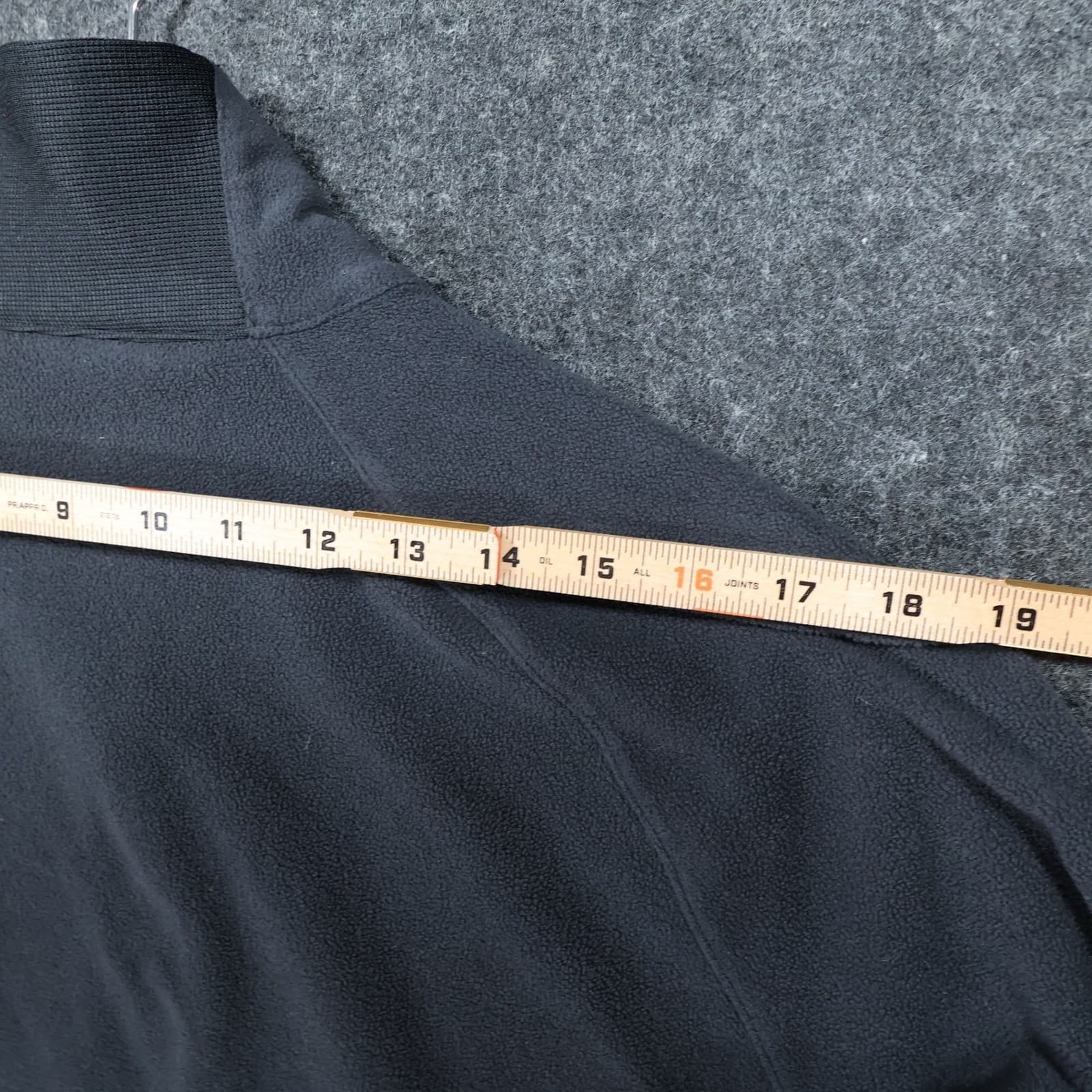 Columbia Fleece Pullover Womens 1X Charcoal Gray Excellent Quarter Zip Top - Thumbnail 6