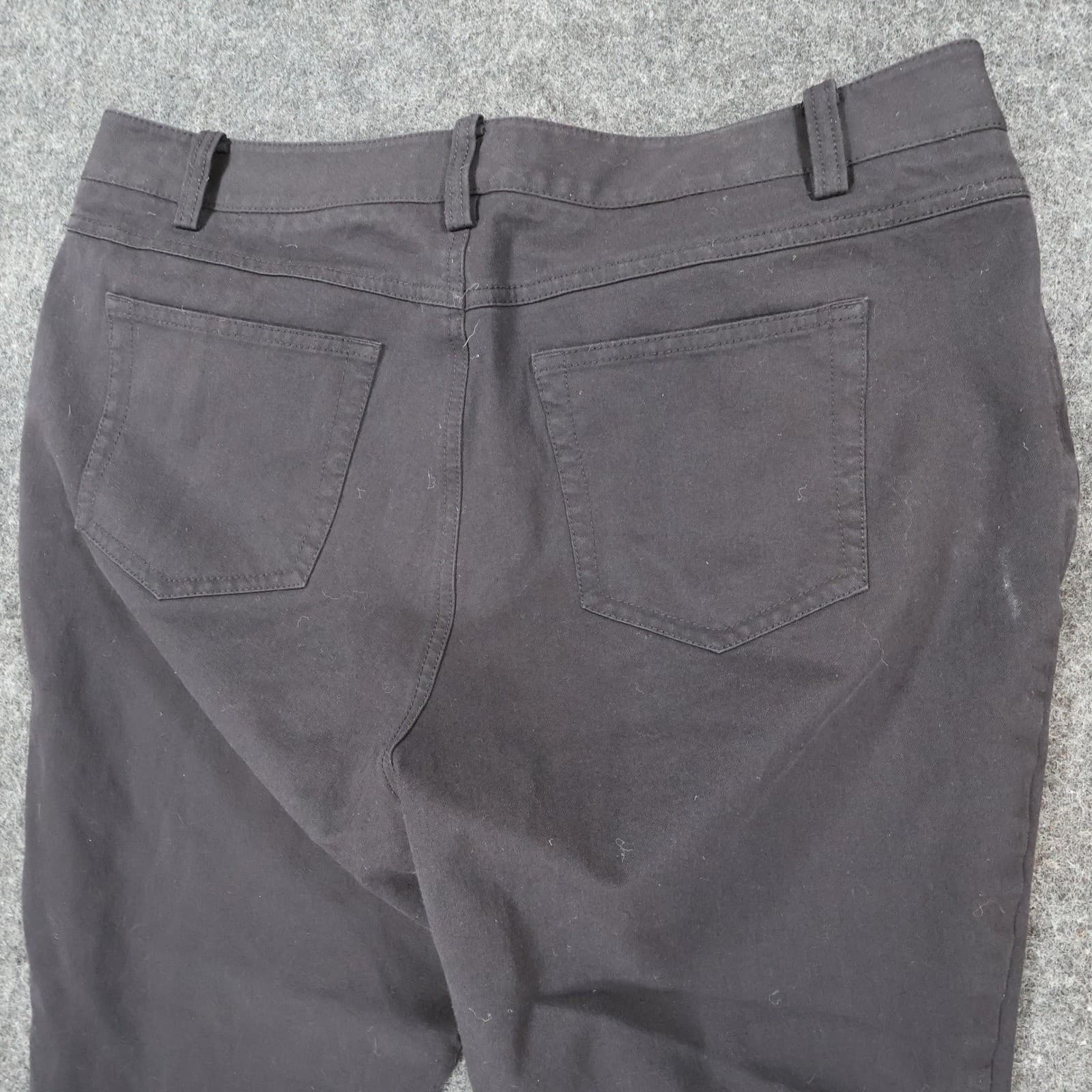 Michael Kors Pants Womens 14 Black Excellent Zipper Pocket Ankle Zip Skinny - Thumbnail 9