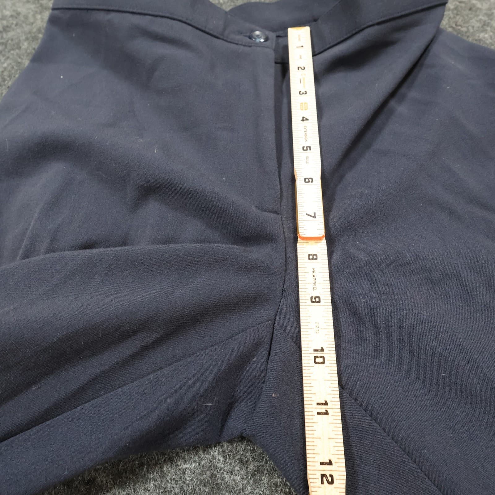 Briggs New York Dress Pants Womens 4 Navy Blue Excellent Straight Leg - Thumbnail 5