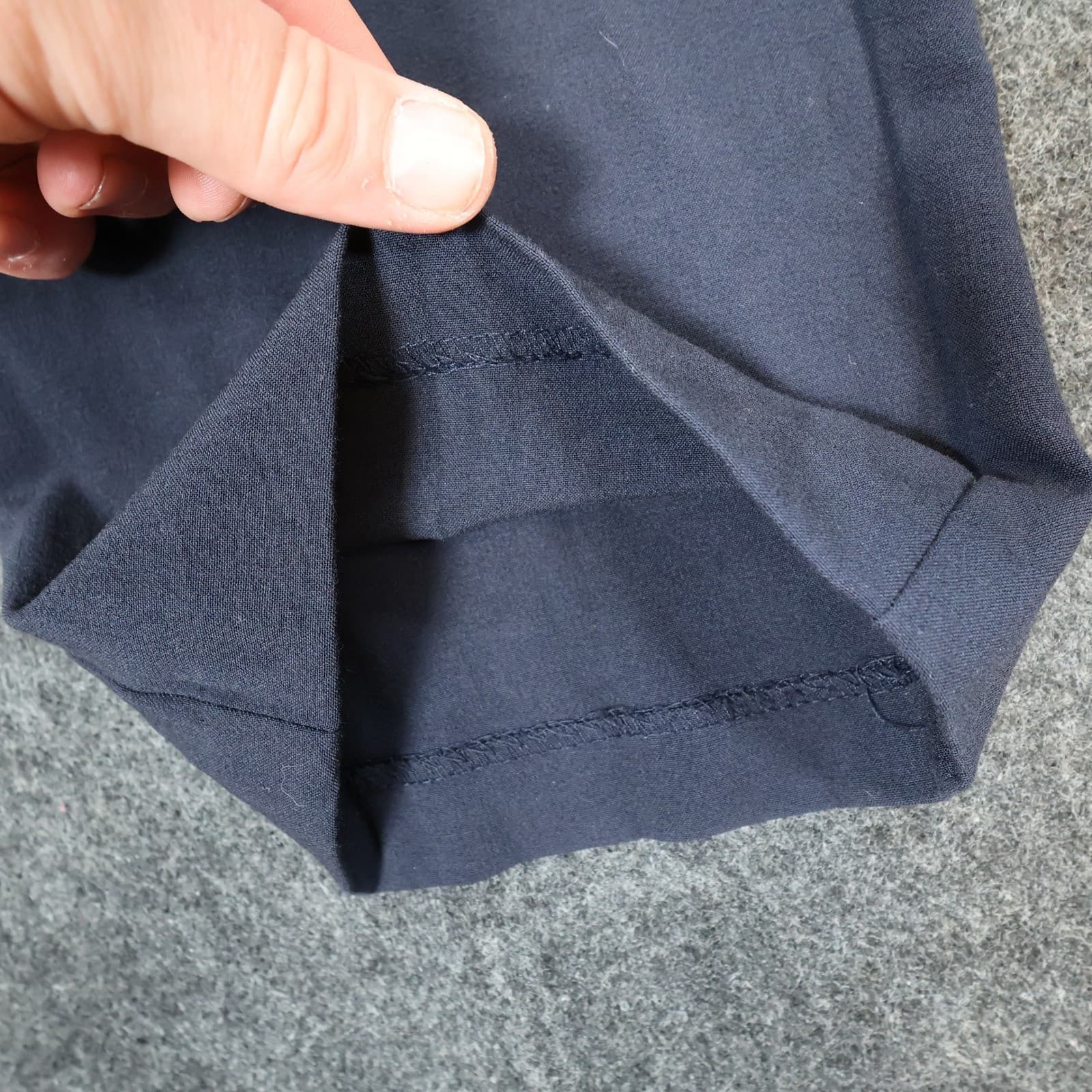 Briggs New York Dress Pants Womens 4 Navy Blue Excellent Straight Leg - Thumbnail 12