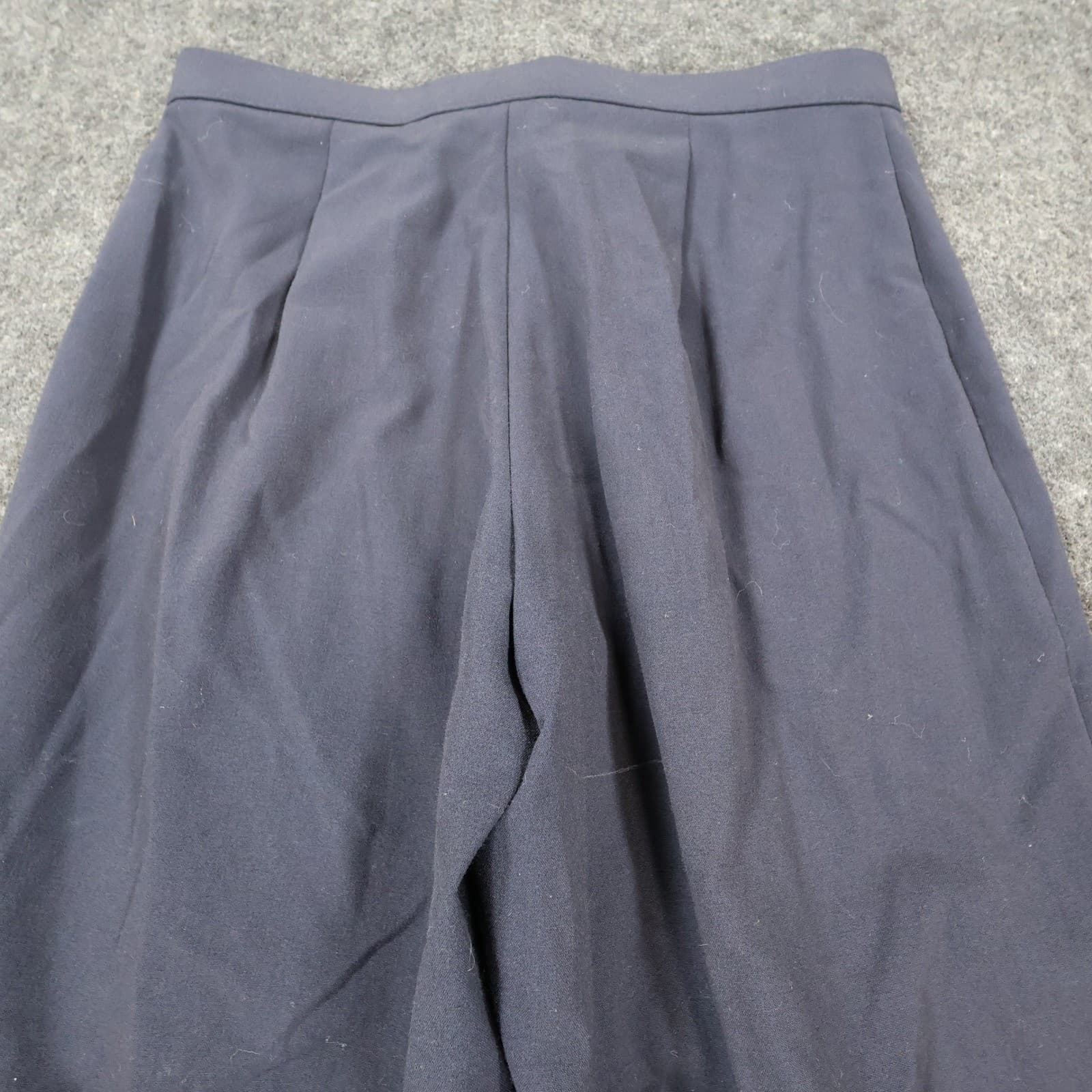 Briggs New York Dress Pants Womens 4 Navy Blue Excellent Straight Leg - Thumbnail 10