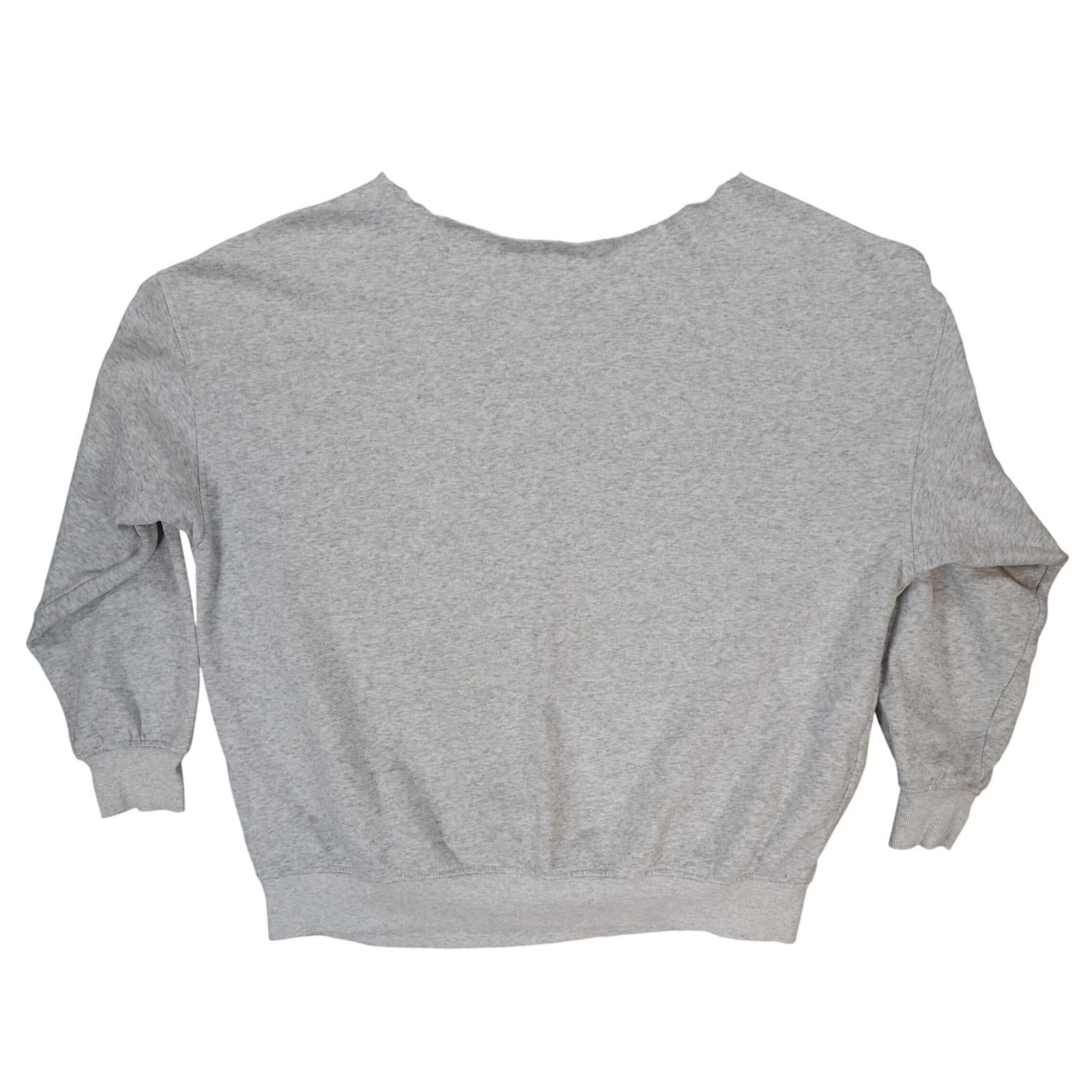 Nirvana Sweatshirt Womens Large Gray Excellent Graphic Print - Thumbnail 2