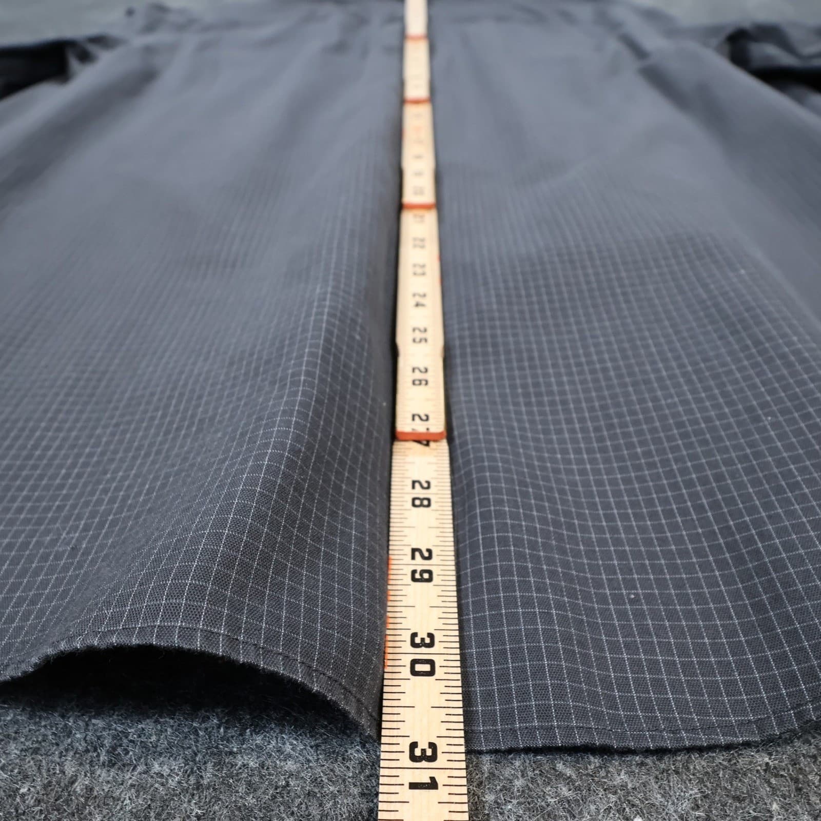 Kenneth Cole Dress Shirt Mens 15.5 34/35 Charcoal Excellent Non-Iron Regular Fit - Thumbnail 5