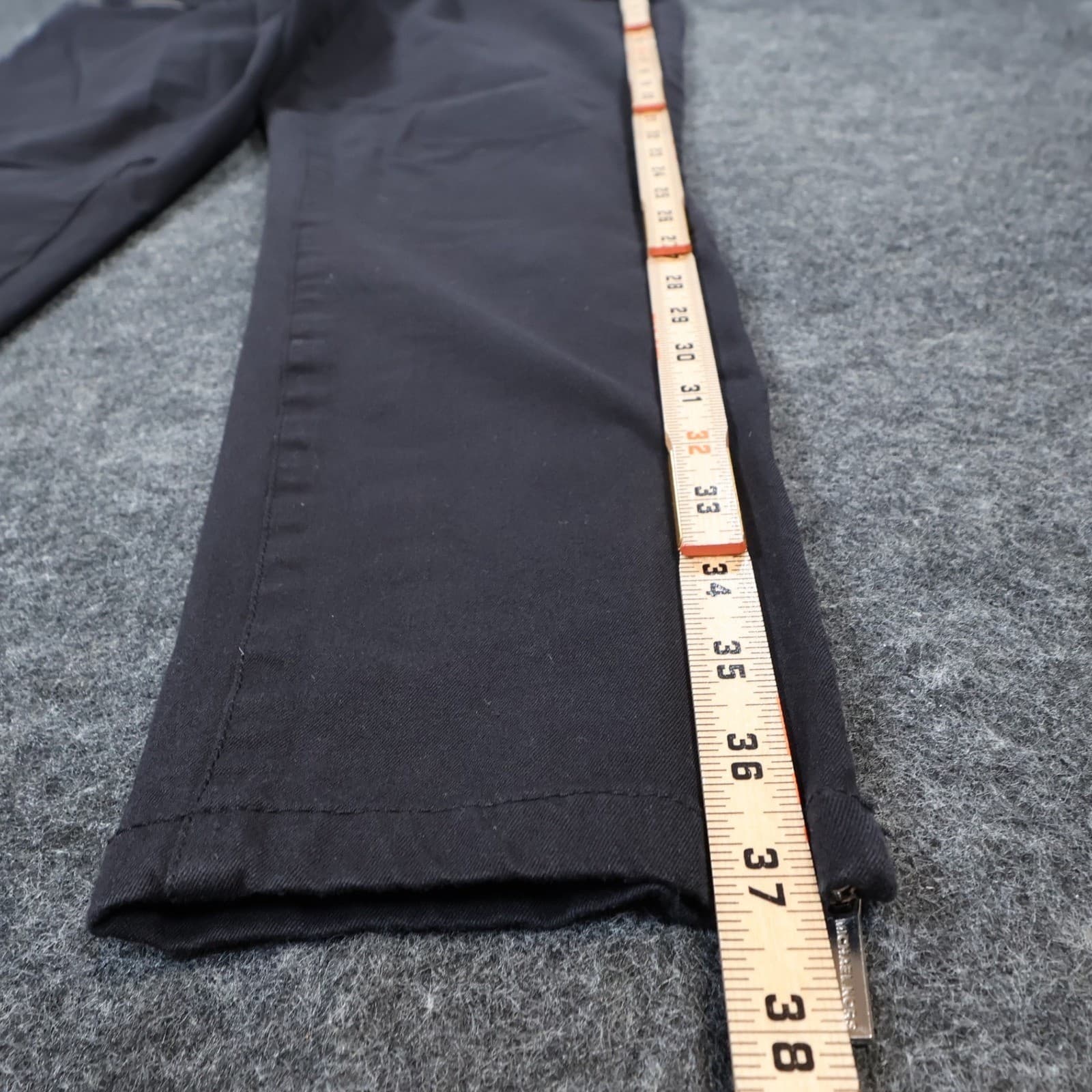 Michael Kors Pants Womens 14 Black Excellent Zipper Pocket Ankle Zip Skinny - Thumbnail 3