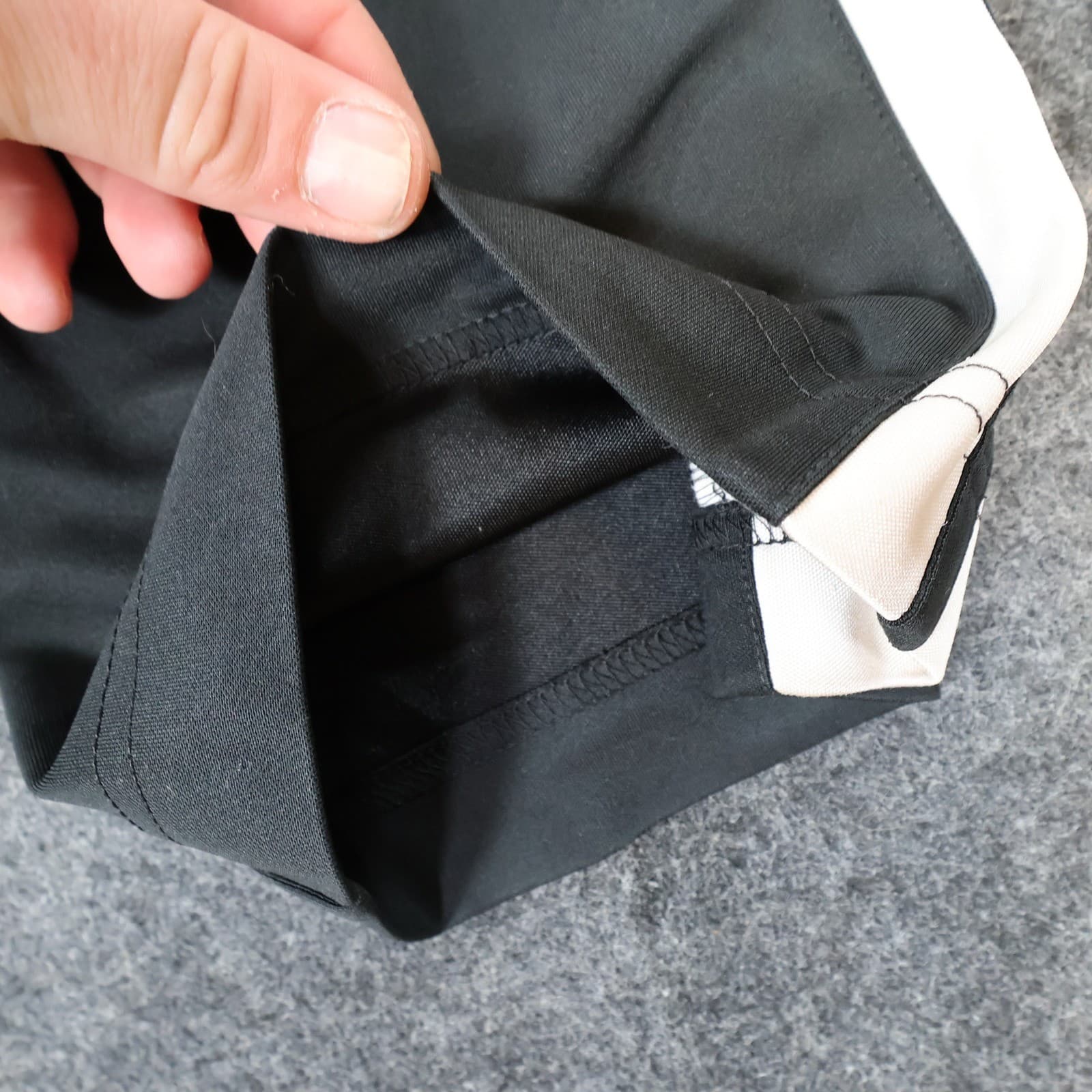 Nike Track Pants Girls M Black Excellent Side Stripe Athletics Logo - Thumbnail 11