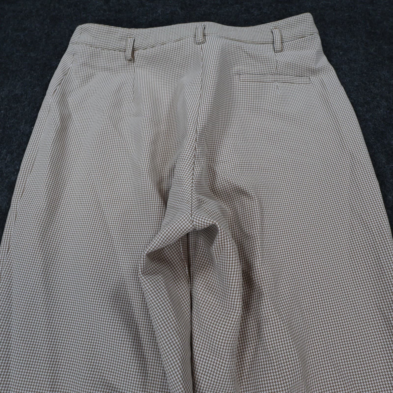 Rafaella Trousers Womens 10P Tan Excellent Houndstooth - Thumbnail 9