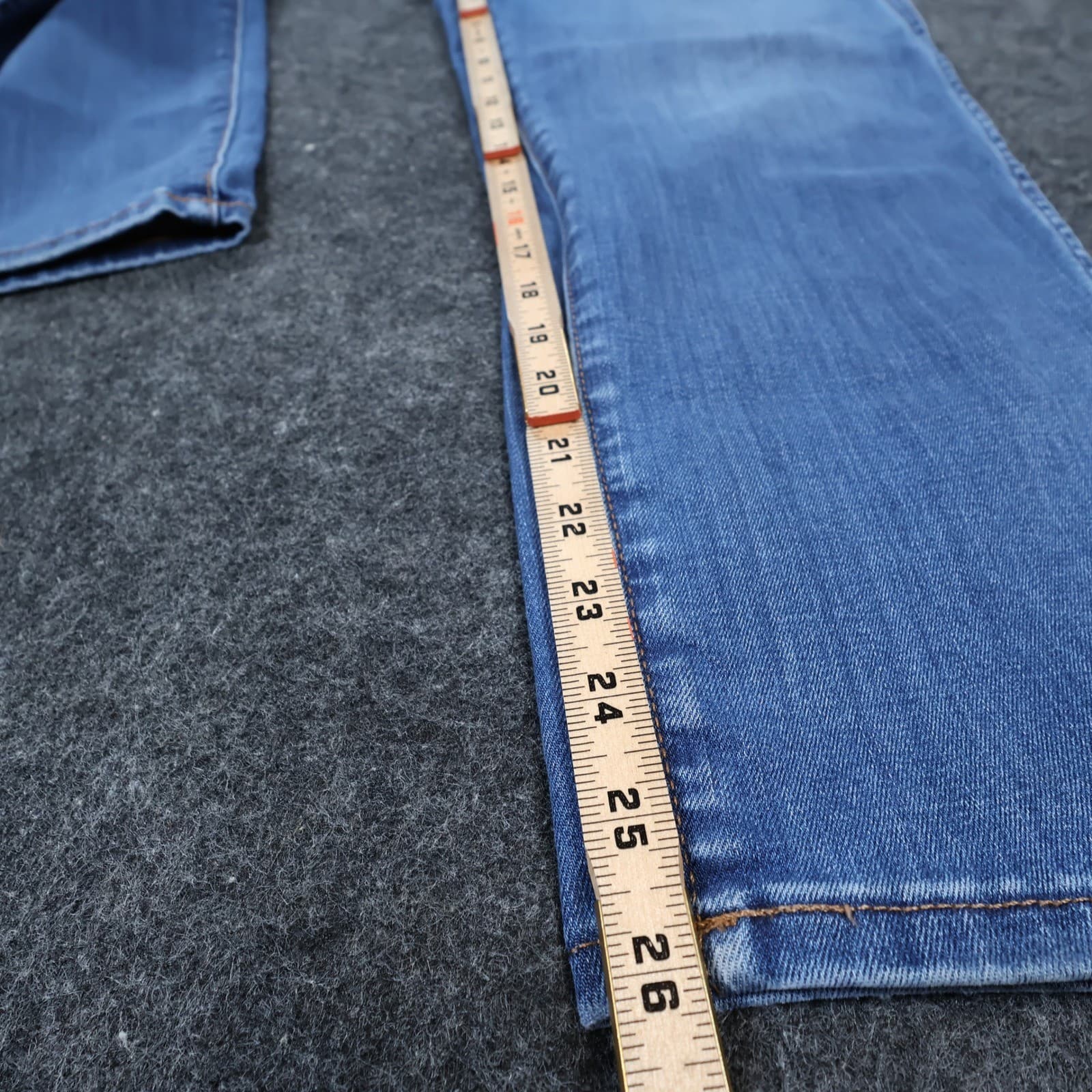 Madewell Jeans Womens 32 Blue Excellent High Rise Skinny Crop ND253 DM4456 - Thumbnail 4