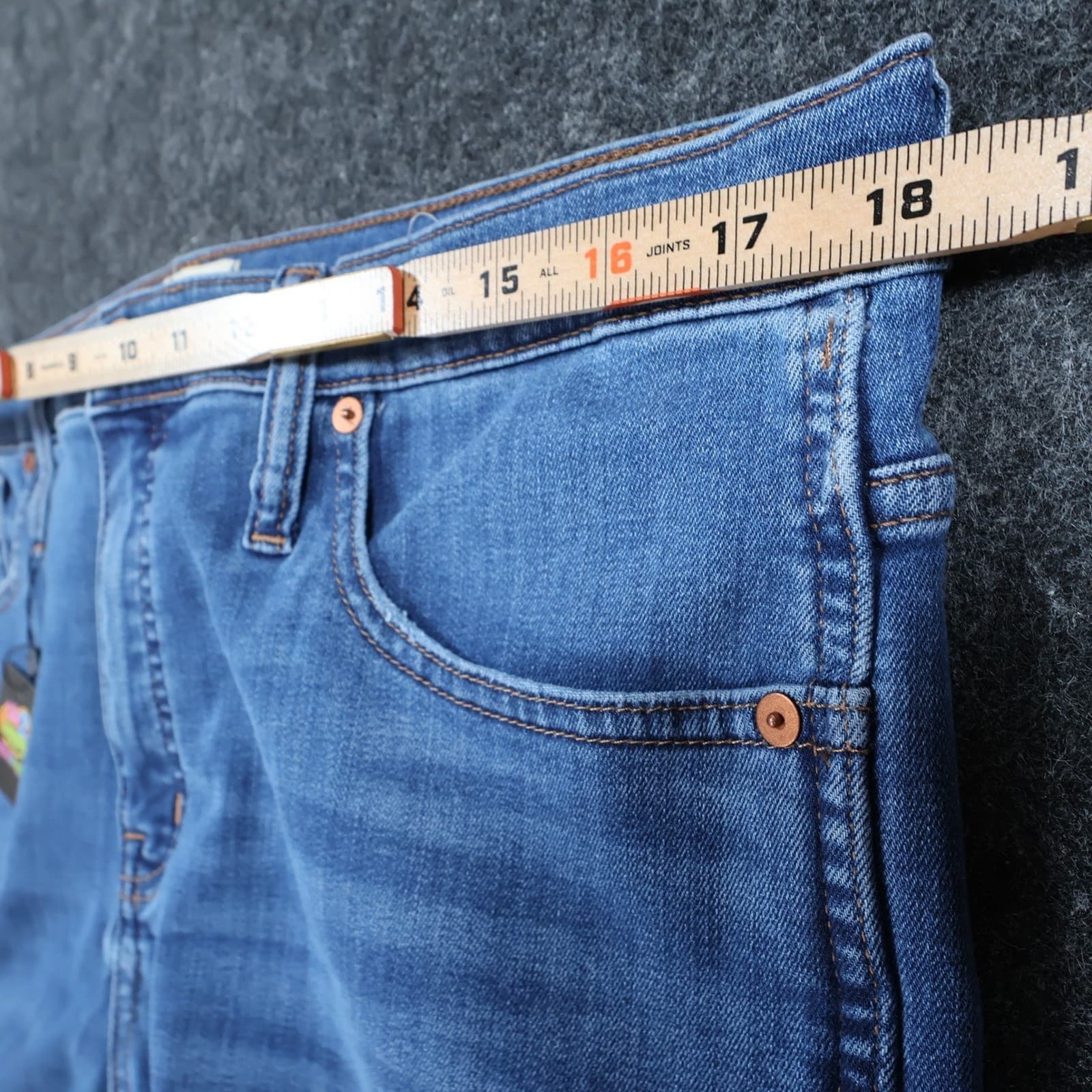 Madewell Jeans Womens 32 Blue Excellent High Rise Skinny Crop ND253 DM4456 - Thumbnail 6
