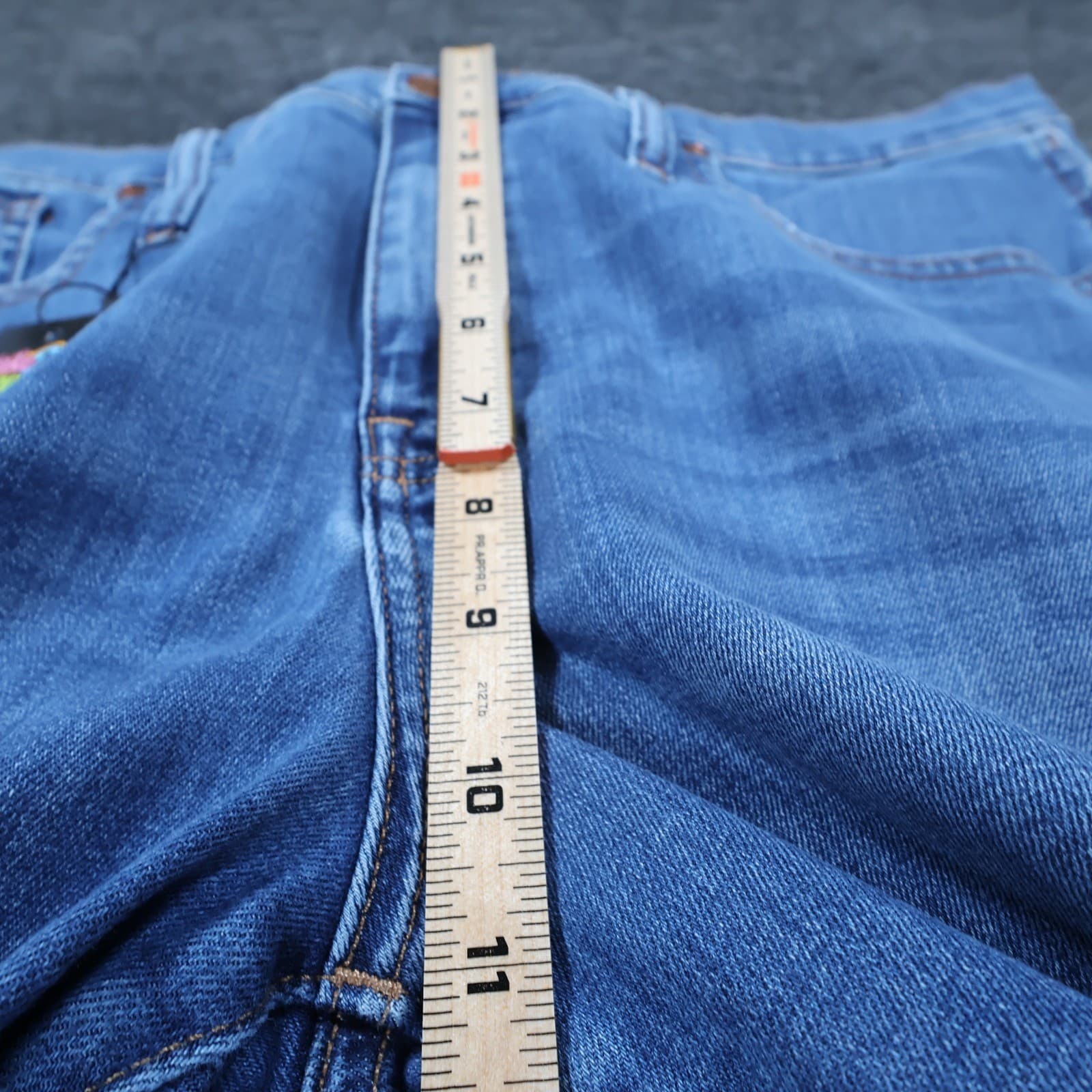 Madewell Jeans Womens 32 Blue Excellent High Rise Skinny Crop ND253 DM4456 - Thumbnail 5