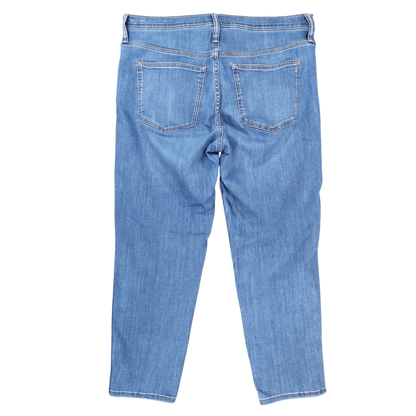 Madewell Jeans Womens 32 Blue Excellent High Rise Skinny Crop ND253 DM4456 - Thumbnail 2