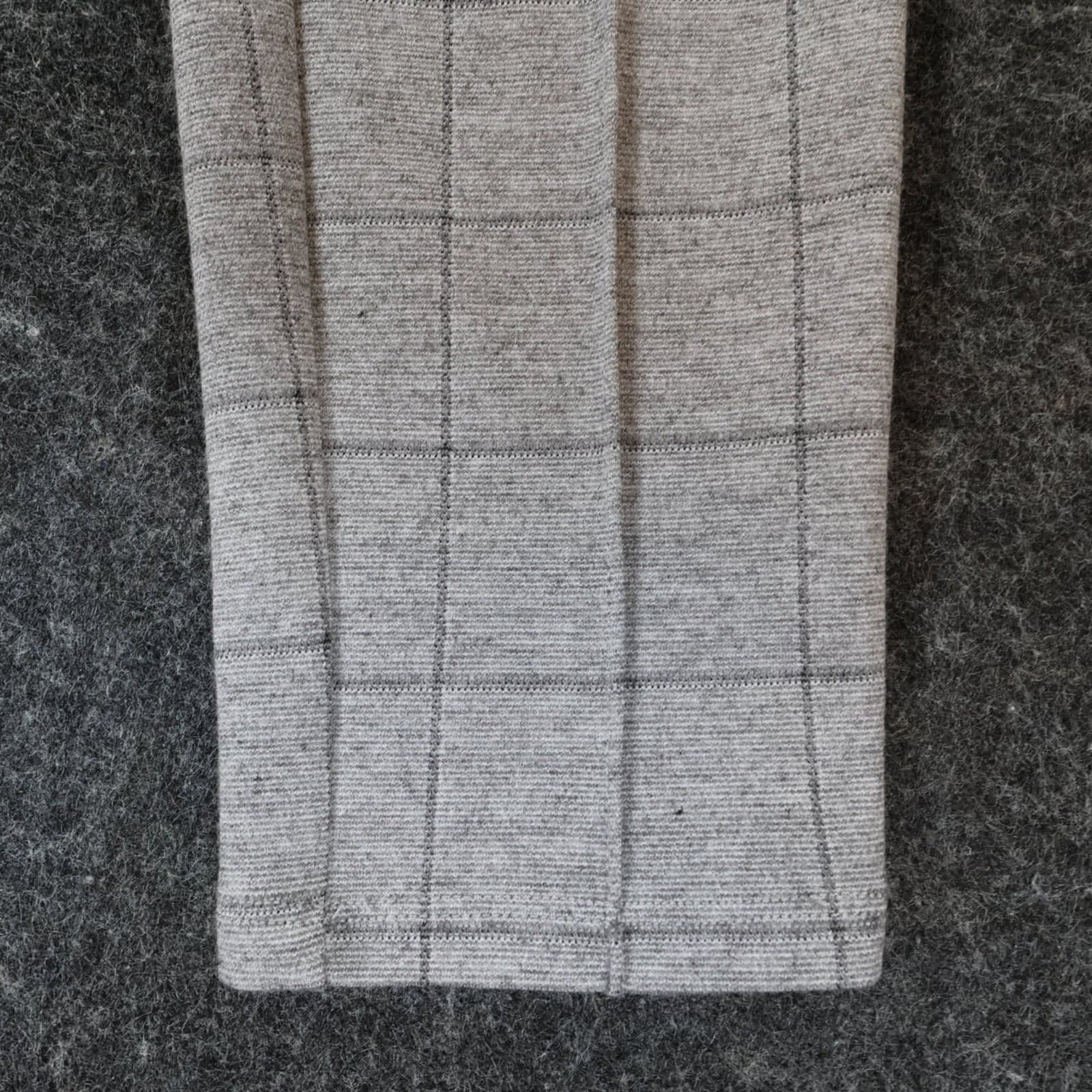 Nine West Legging Women S Gray Excellent Plaid Windowpane High Rise Pants - Thumbnail 9