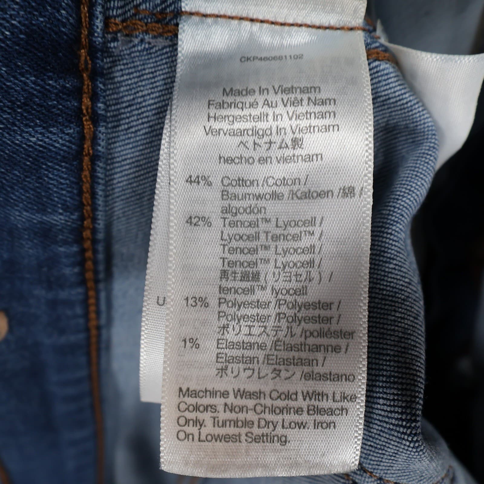 Madewell Jeans Womens 32 Blue Excellent High Rise Skinny Crop ND253 DM4456 - Thumbnail 9
