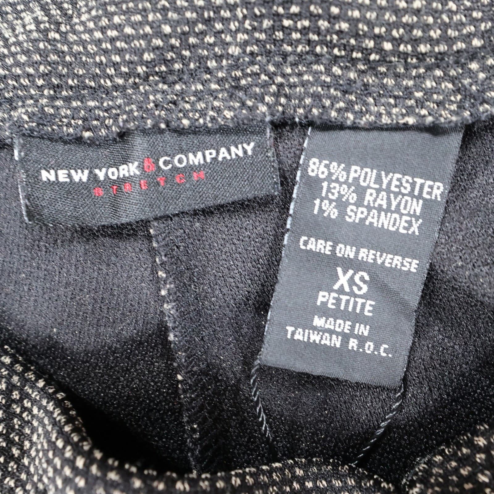New York & Company Pants Womens XS Petite Brown Excellent Wide Leg Stretch - Thumbnail 7