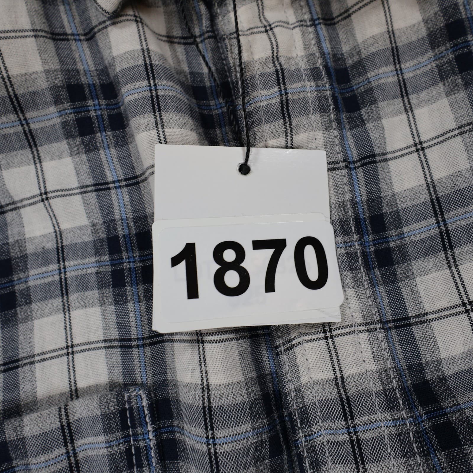 Even Tide Button Up Mens L Blue Excellent Plaid Flannel Regular Fit - Thumbnail 13