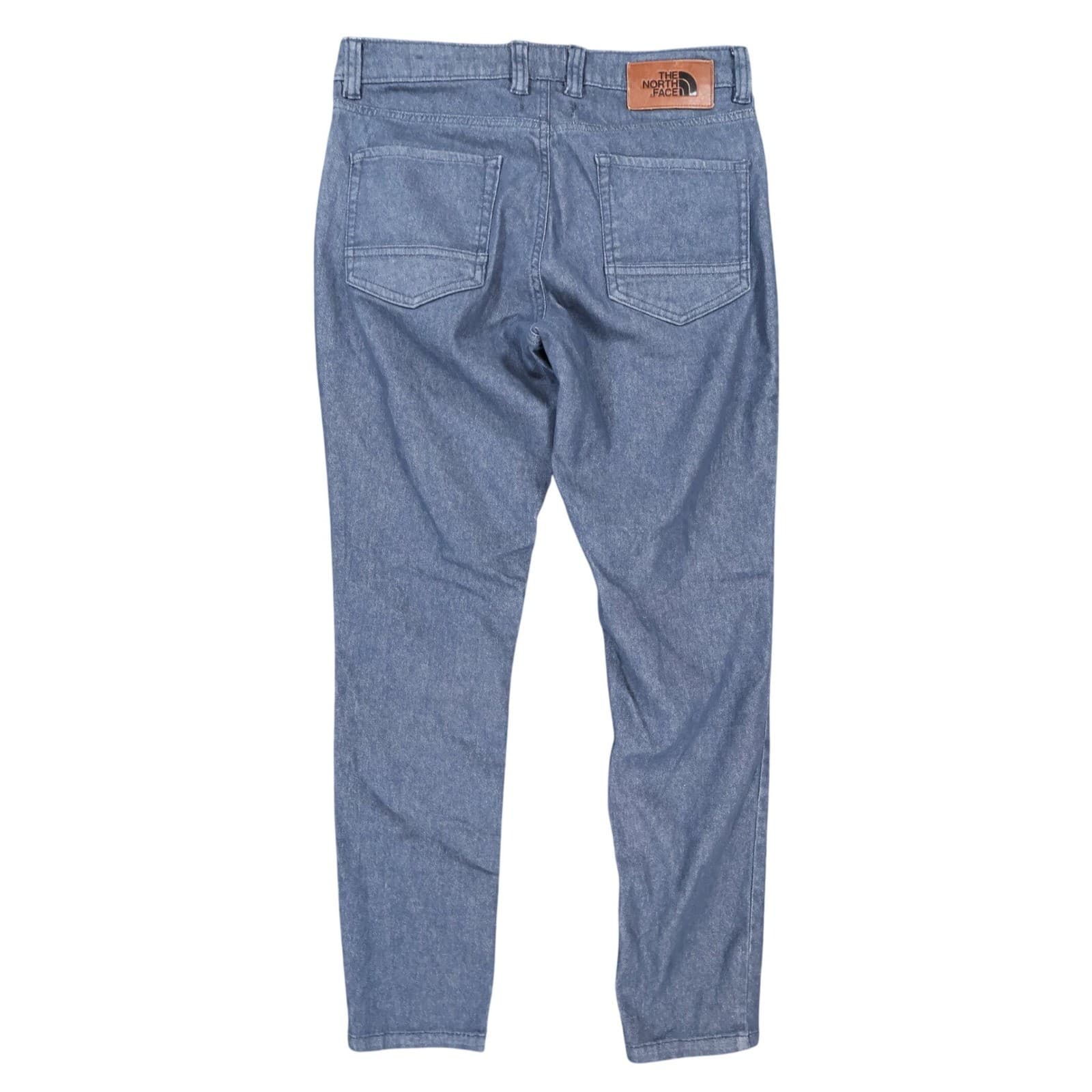 The North Face Pants Mens 32 Blue Excellent Slim Straight Outdoor Denim - Thumbnail 2