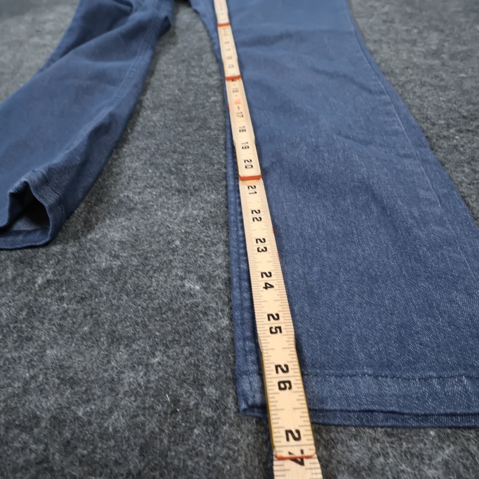 The North Face Pants Mens 32 Blue Excellent Slim Straight Outdoor Denim - Thumbnail 4