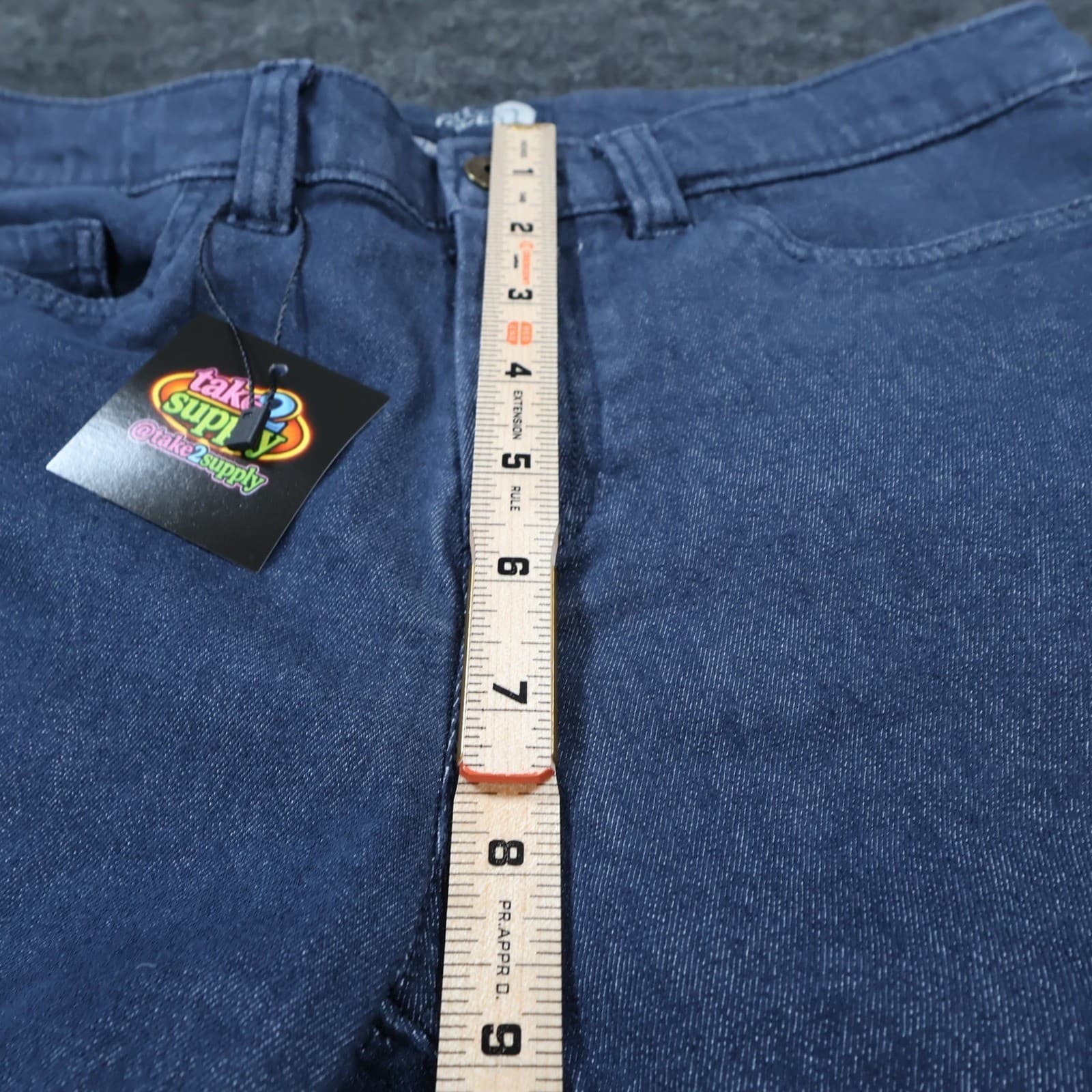 The North Face Pants Mens 32 Blue Excellent Slim Straight Outdoor Denim - Thumbnail 5