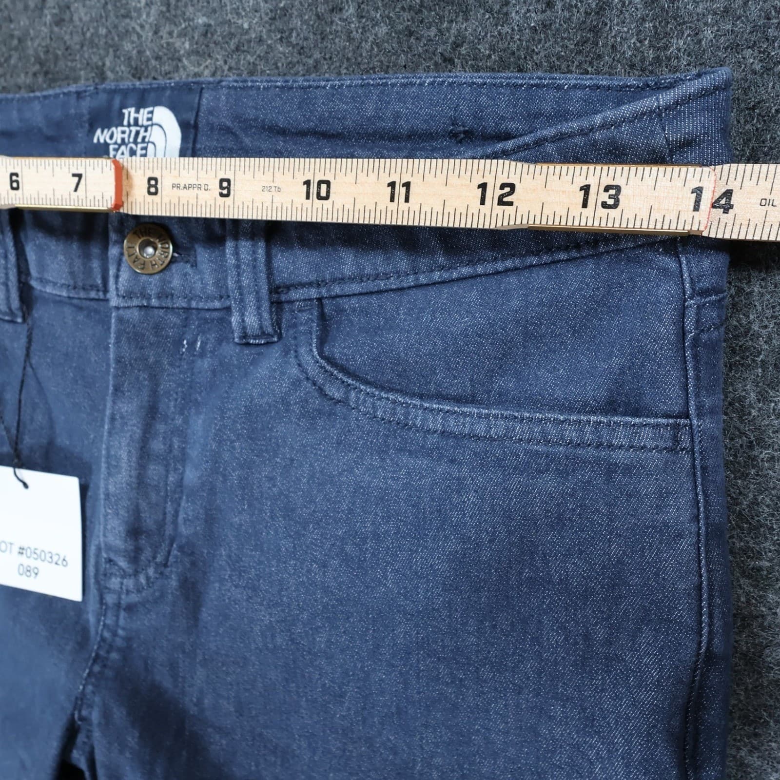 The North Face Pants Mens 32 Blue Excellent Slim Straight Outdoor Denim - Thumbnail 6