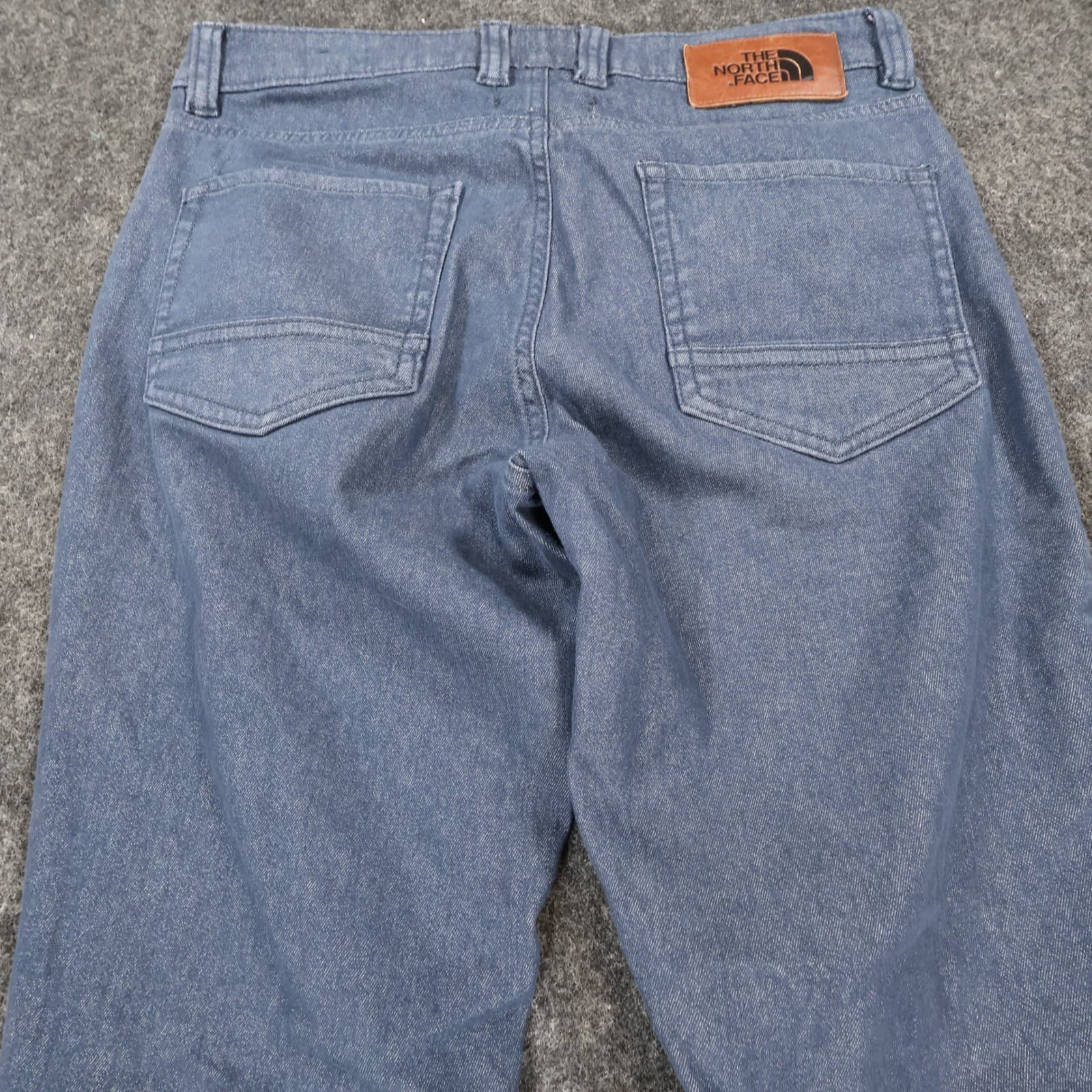 The North Face Pants Mens 32 Blue Excellent Slim Straight Outdoor Denim - Thumbnail 11