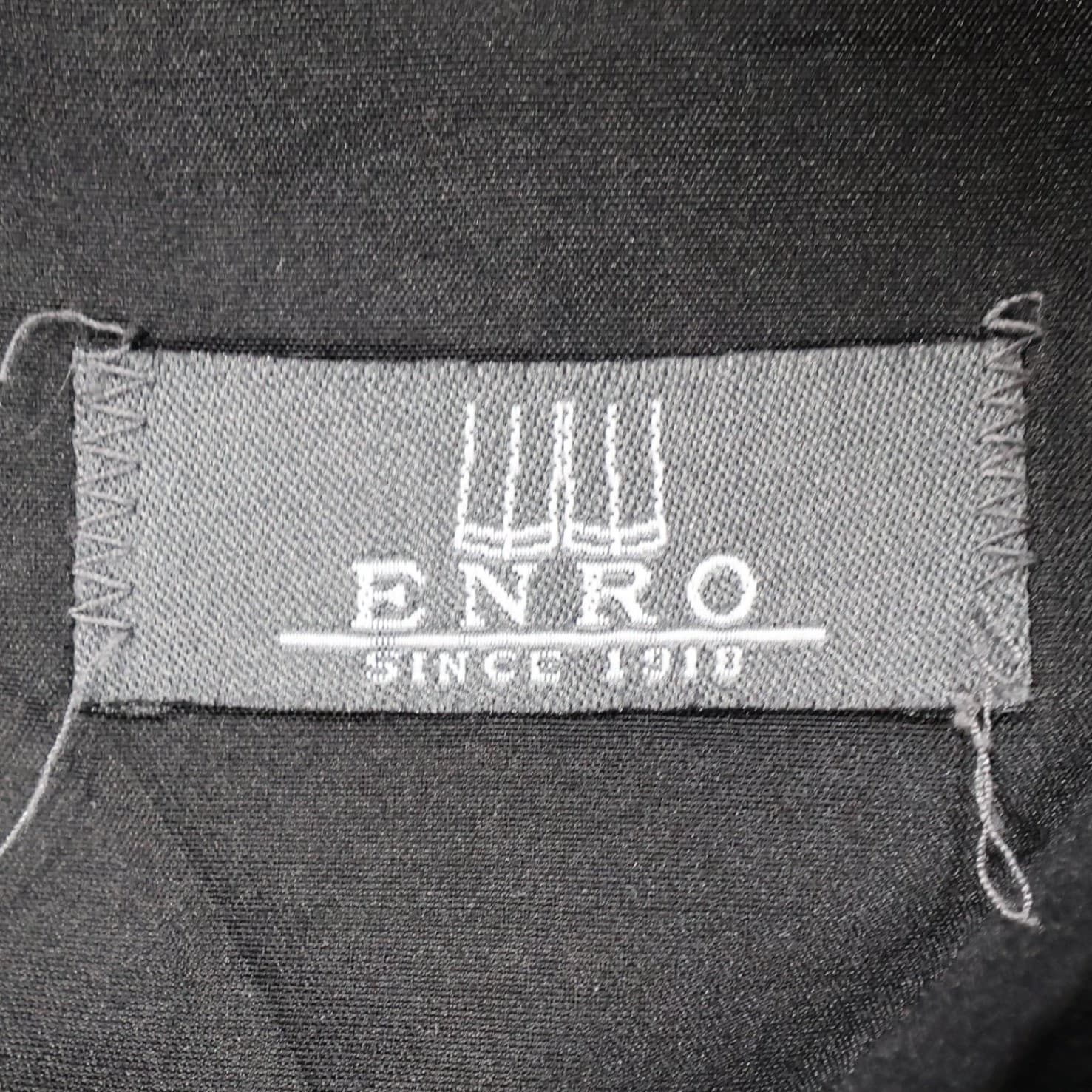 Enro Dress Pants Mens 40 Gray Excellent Cuffed Flat Front - Thumbnail 7