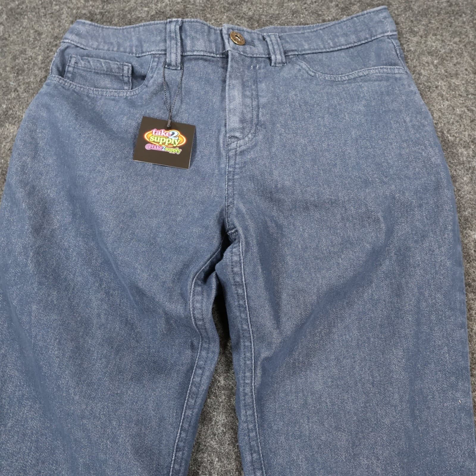 The North Face Pants Mens 32 Blue Excellent Slim Straight Outdoor Denim - Thumbnail 12