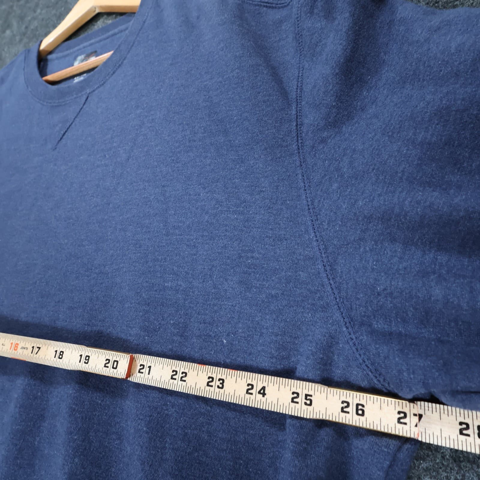 Greg Norman Sweatshirt Mens XXL Blue Excellent Crewneck Pullover Shark Logo - Thumbnail 3