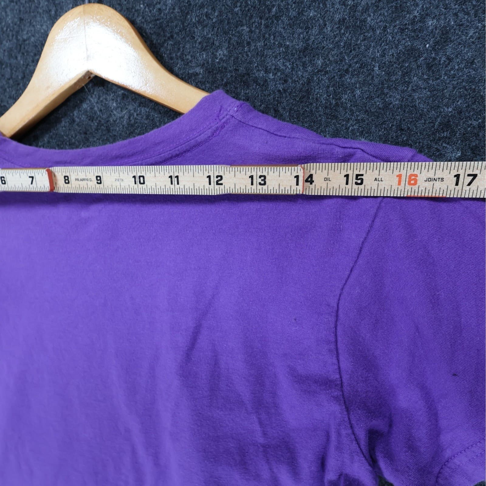 Fall Out Boy Band Tee Womens Large Purple Excellent Graphic Print Short Sleeve - Thumbnail 6