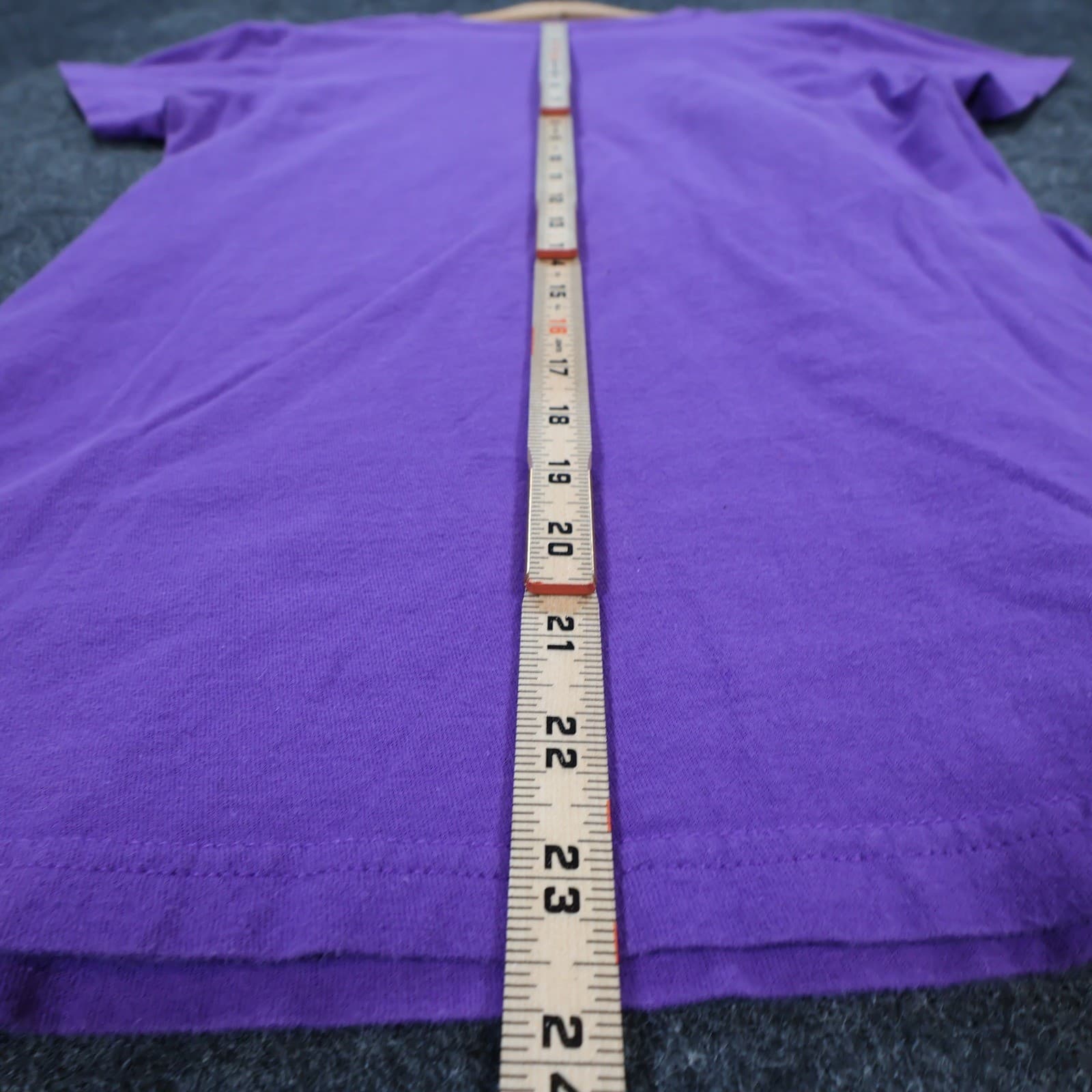 Fall Out Boy Band Tee Womens Large Purple Excellent Graphic Print Short Sleeve - Thumbnail 5