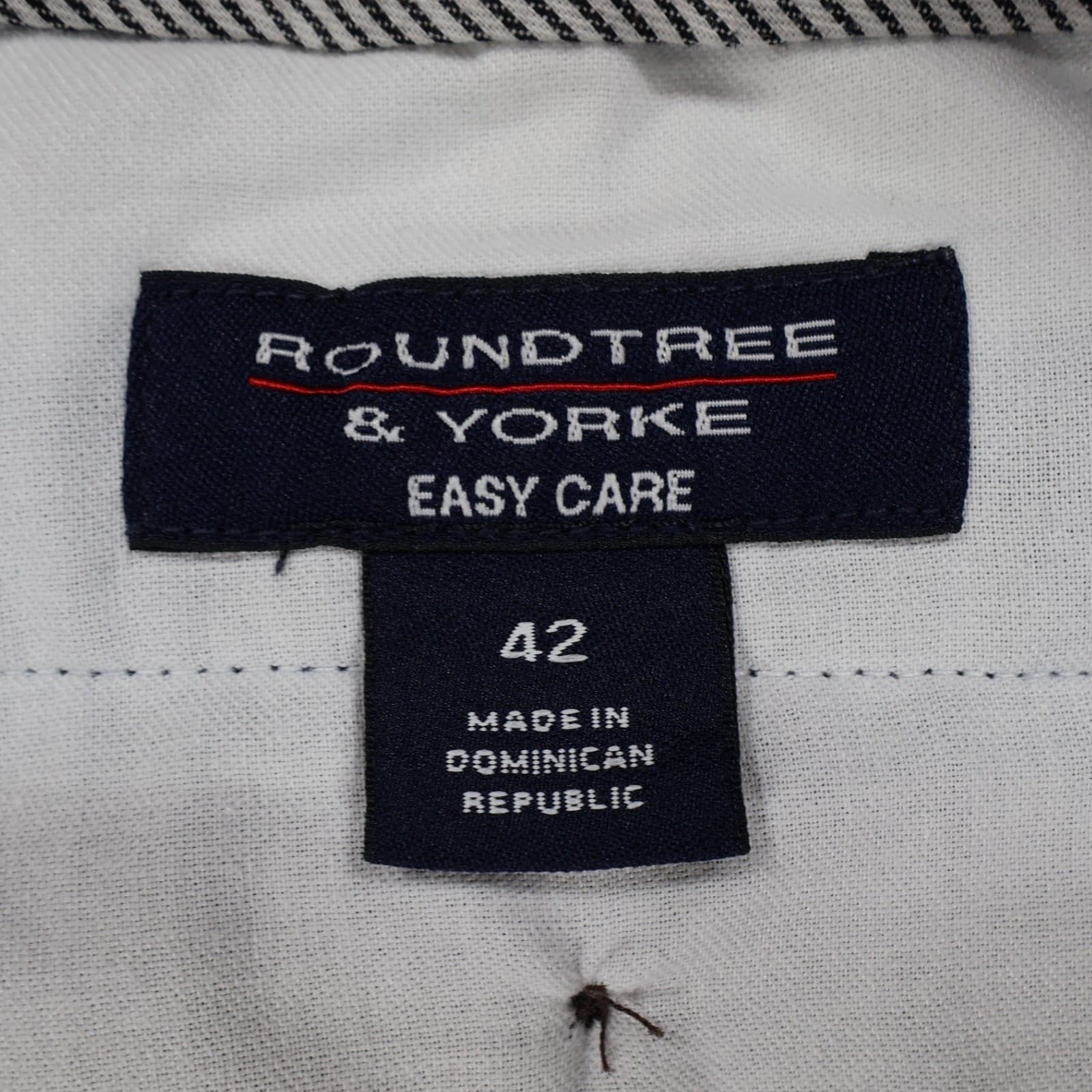 Roundtree & Yorke Shorts Mens 42 Blue Excellent Elastic Waist Easy Care Cotton - Thumbnail 7