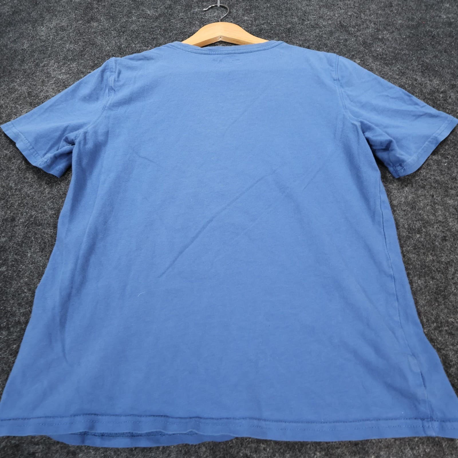 Champion T Shirt Boys Large 14/16 Blue Excellent Vertical Graphic Logo - Thumbnail 11