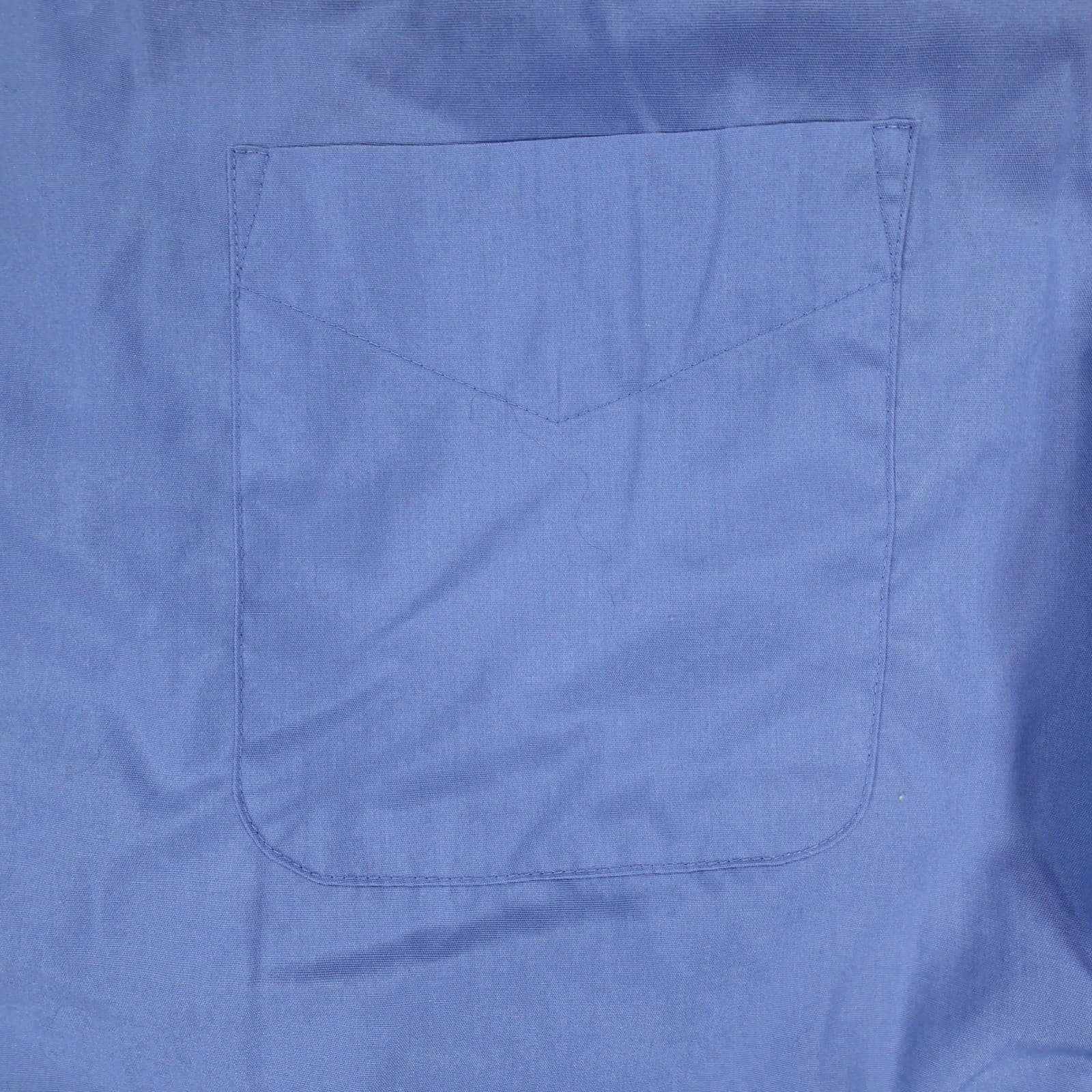 Geoffrey Beene Button Up Mens 16.5 34/35 Blue Excellent Long Sleeve Solid - Thumbnail 11