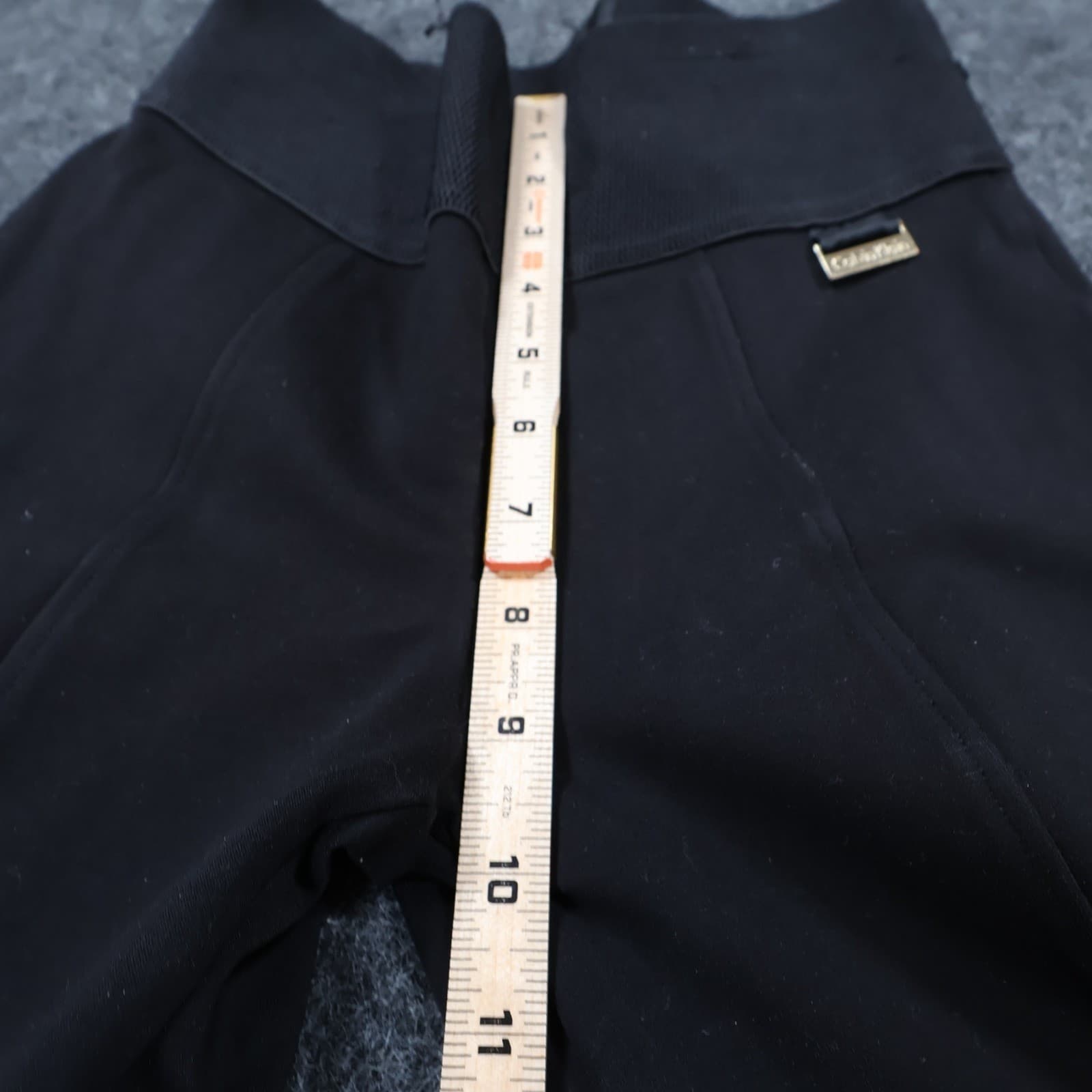 Calvin Klein Pants Womens XS Black Excellent Power Stretch Seamed Front - Thumbnail 5